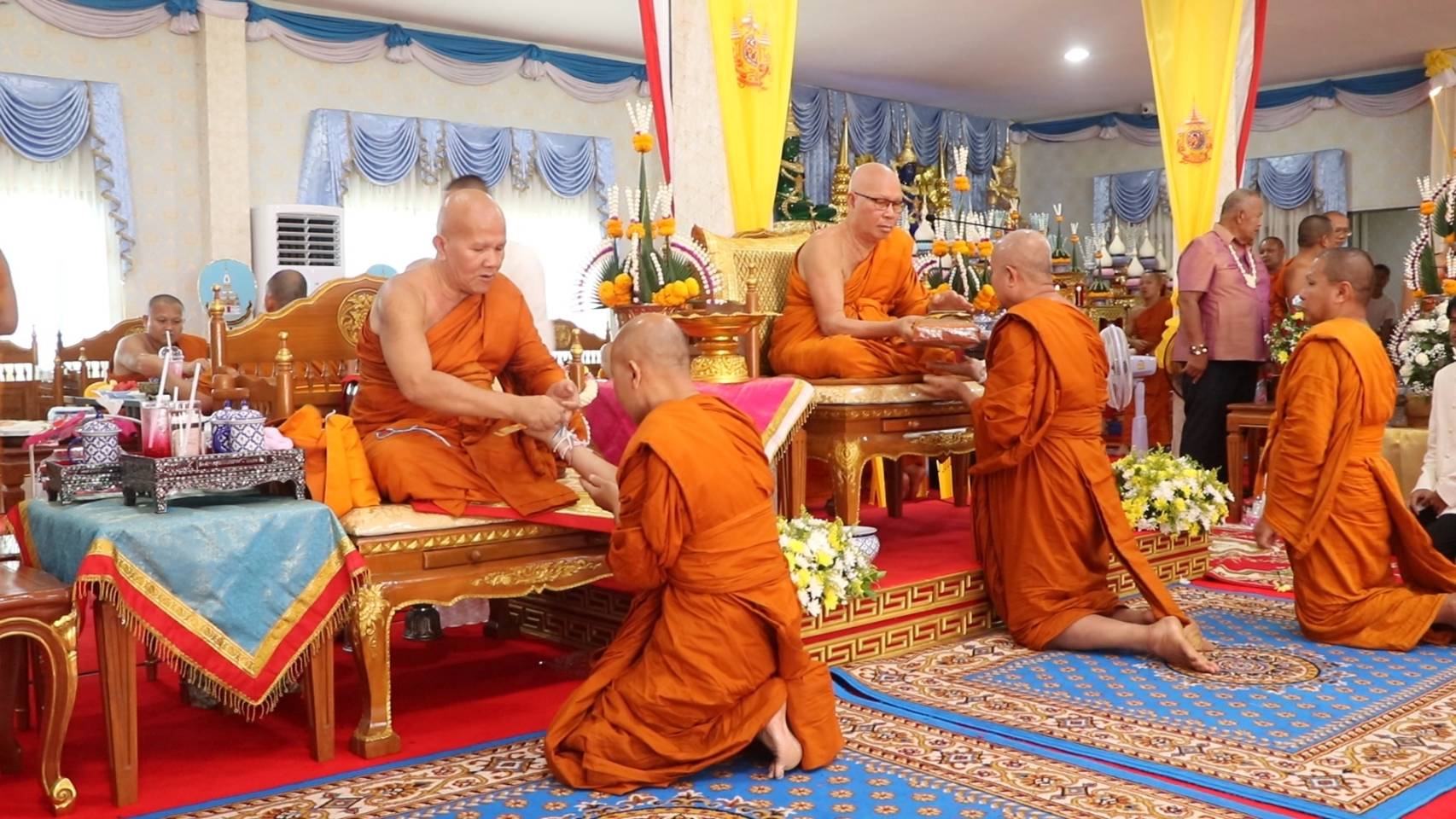 พช.นครพนม   ร่วมพิธีต้อนรับพระบัญชาสมเด็จพระสังฆราช แต่งตั้งรองเจ้าคณะจังหวัดนครพนม จำนวน 2 รูป
