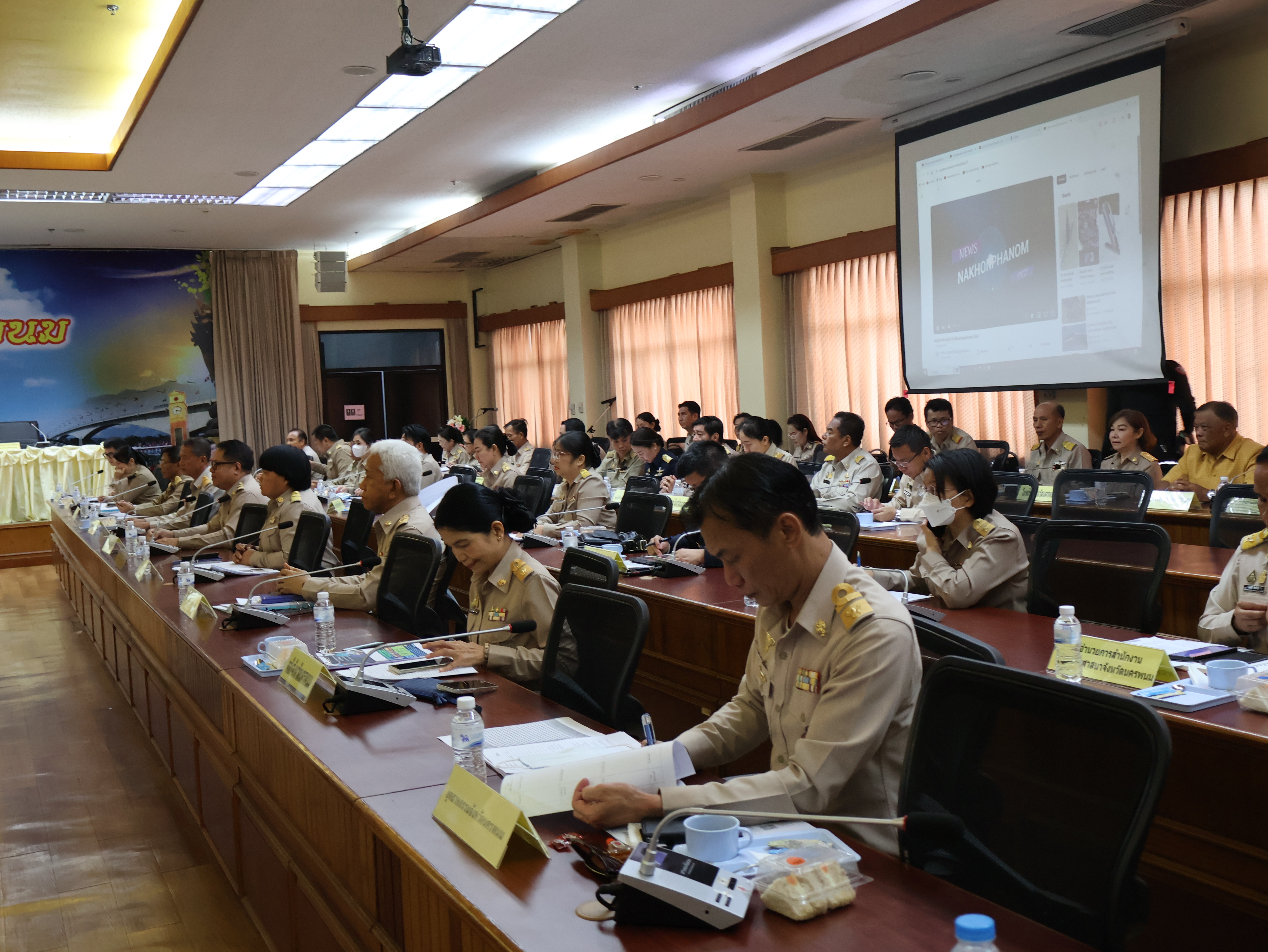 พช.นครพนม   ร่วมประชุมกรมการจังหวัด หารือ ติดตามงานในรอบเดือนที่ผ่านมา และแจ้งข้อราชการสำคัญในรอบเดือนพฤษภาคม 2567