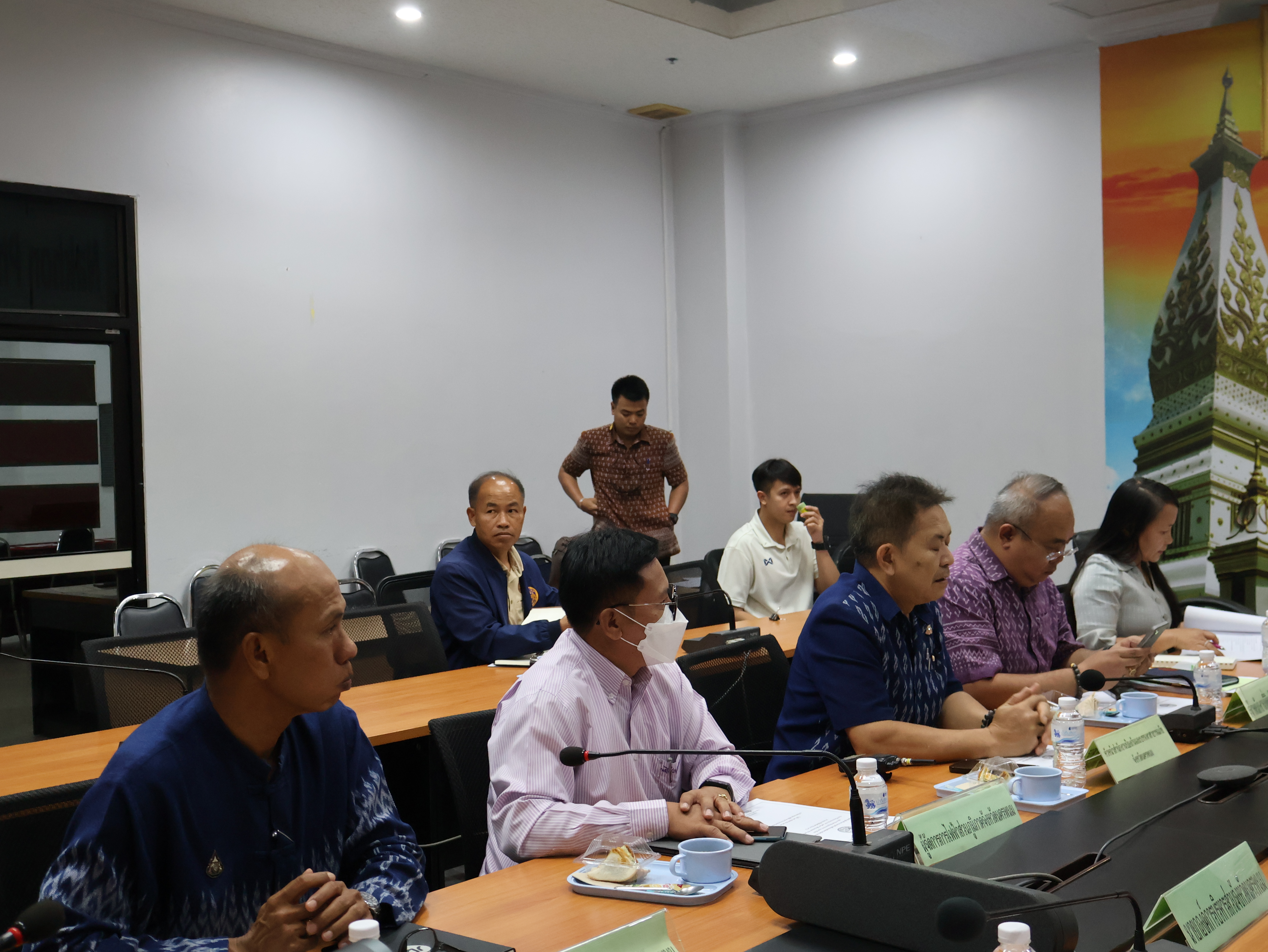 พช.นครพนม   ร่วมการประชุมขับเคลื่อนและติดตามนโยบายของรัฐบาลและภารกิจสำคัญของปลัดกระทรวงมหาดไทย ประจำปีงบประมาณ พ.ศ. 2567 (เดือนพฤษภาคม 2567) ผ่านระบบวีดิทัศน์ทางไกล (vcs)