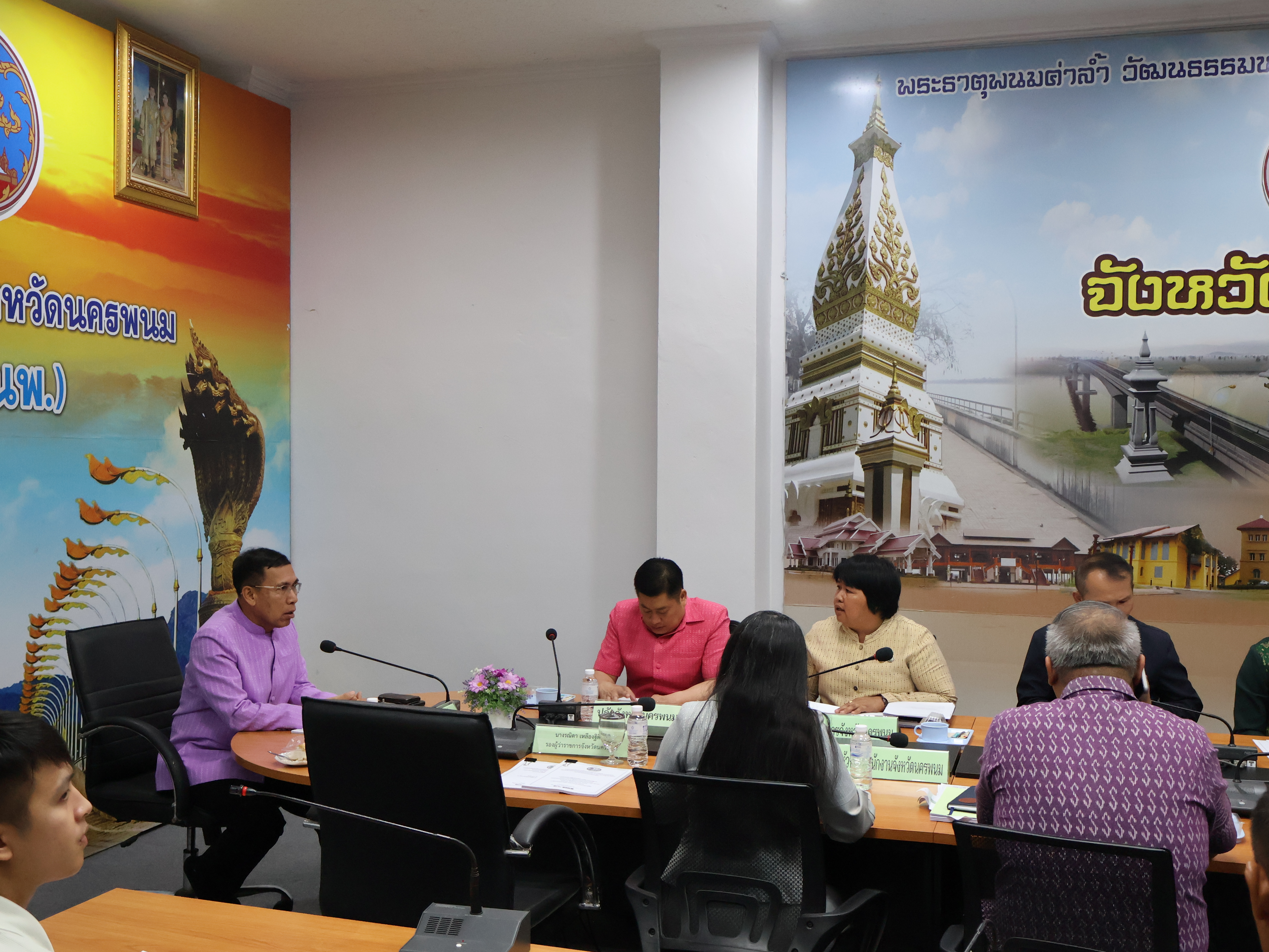 พช.นครพนม   ร่วมการประชุมขับเคลื่อนและติดตามนโยบายของรัฐบาลและภารกิจสำคัญของปลัดกระทรวงมหาดไทย ประจำปีงบประมาณ พ.ศ. 2567 (เดือนพฤษภาคม 2567) ผ่านระบบวีดิทัศน์ทางไกล (vcs)