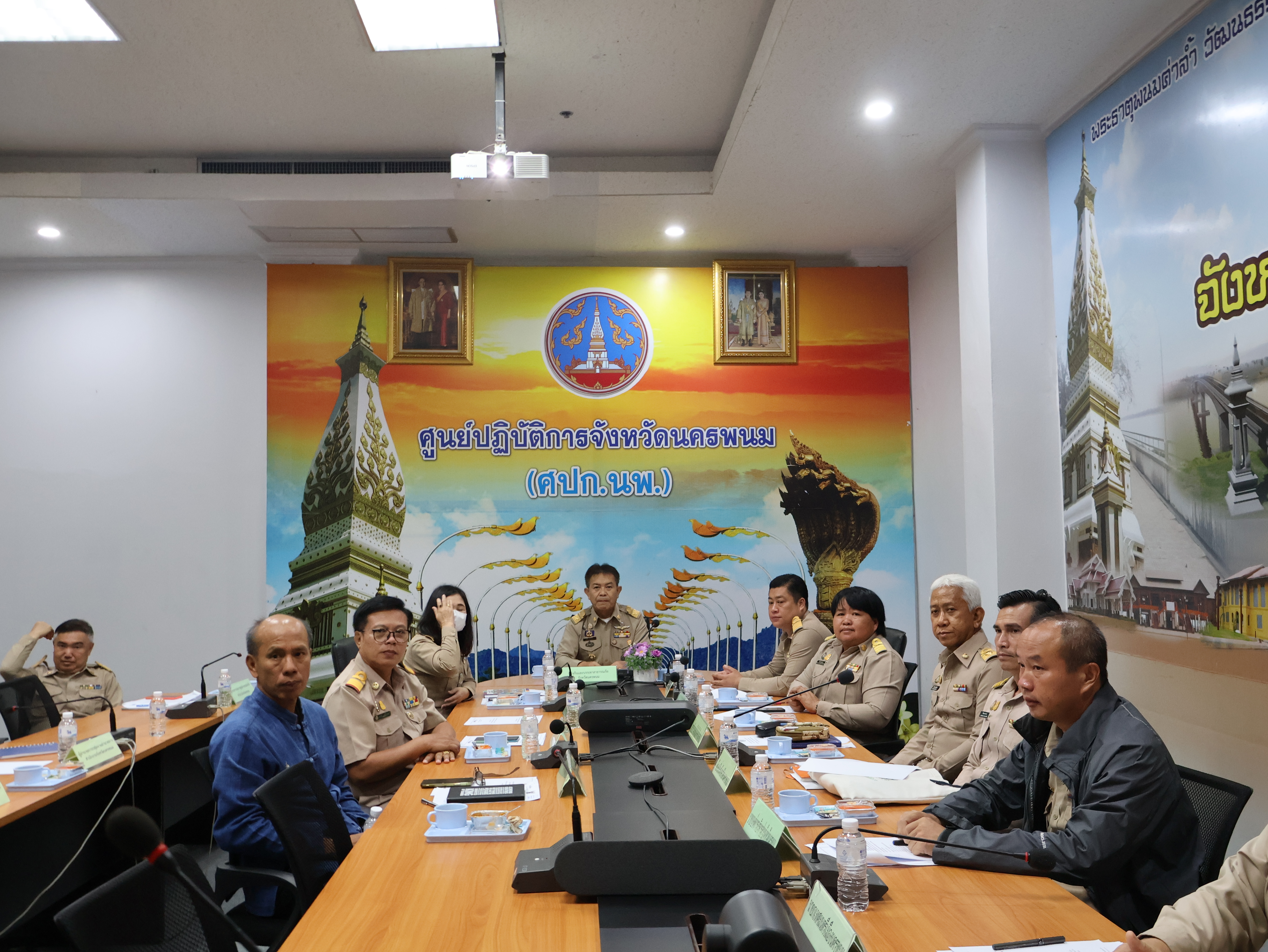 พช.นครพนม   ร่วมการประชุมขับเคลื่อนและติดตามนโยบายของรัฐบาลและภารกิจสำคัญของปลัดกระทรวงมหาดไทย ประจำปีงบประมาณ พ.ศ. 2567 เดือนพฤษภาคม 2567 ผ่านระบบวีดิทัศน์ทางไกล (vcs)