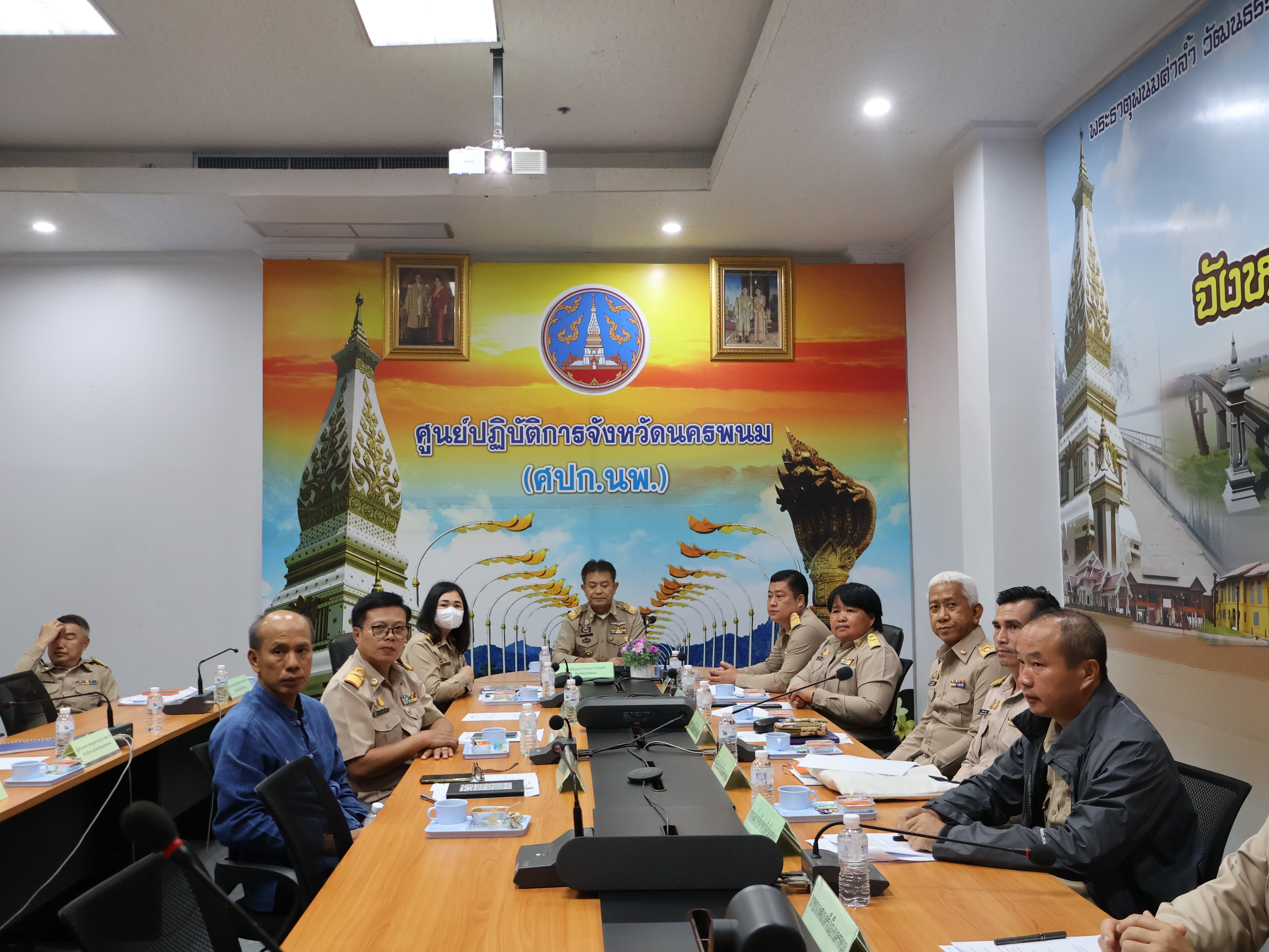 พช.นครพนม   ร่วมการประชุมขับเคลื่อนและติดตามนโยบายของรัฐบาลและภารกิจสำคัญของปลัดกระทรวงมหาดไทย ประจำปีงบประมาณ พ.ศ. 2567 เดือนพฤษภาคม 2567 ผ่านระบบวีดิทัศน์ทางไกล (vcs)