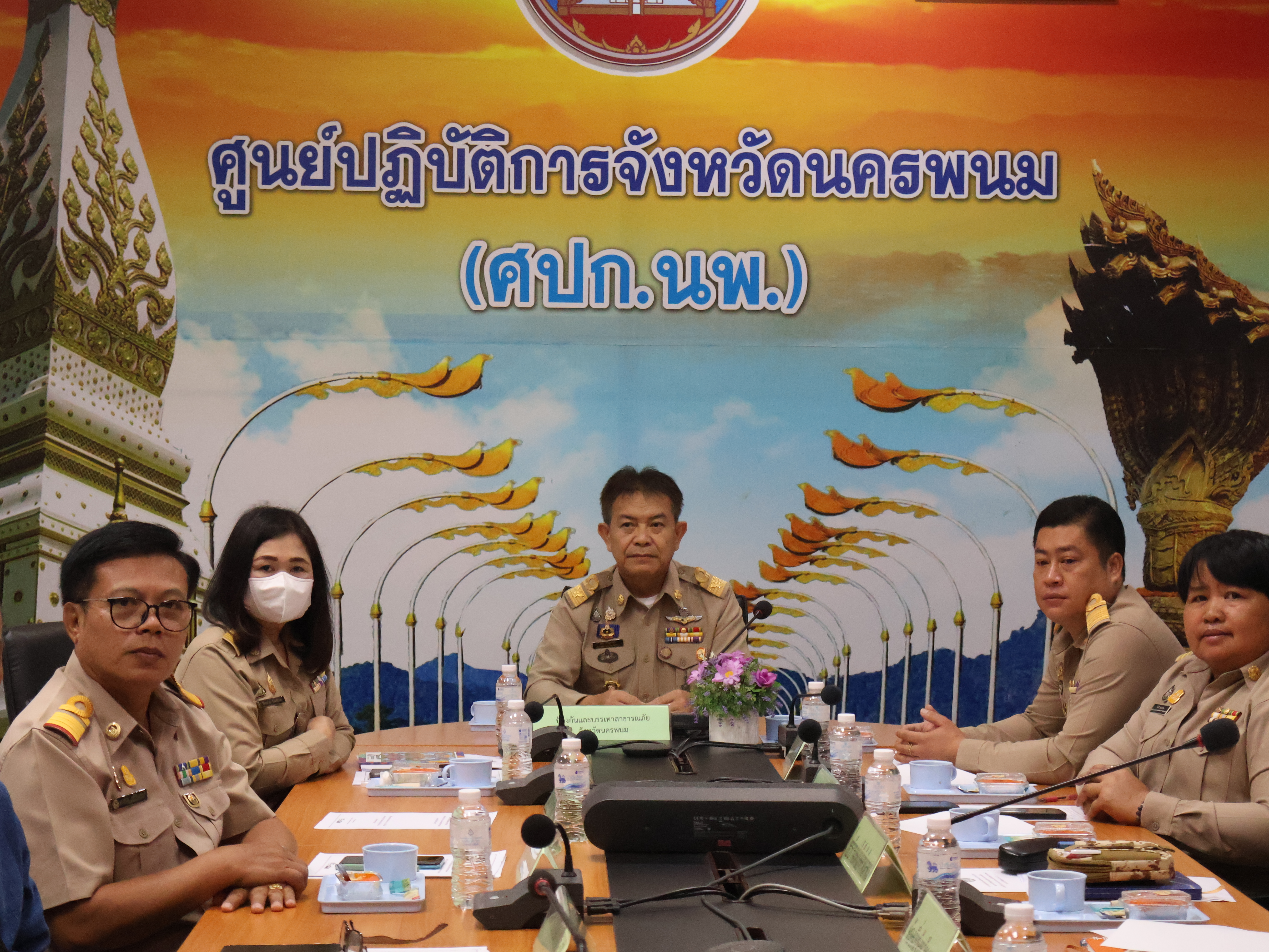 พช.นครพนม   ร่วมการประชุมขับเคลื่อนและติดตามนโยบายของรัฐบาลและภารกิจสำคัญของปลัดกระทรวงมหาดไทย ประจำปีงบประมาณ พ.ศ. 2567 เดือนพฤษภาคม 2567 ผ่านระบบวีดิทัศน์ทางไกล (vcs)
