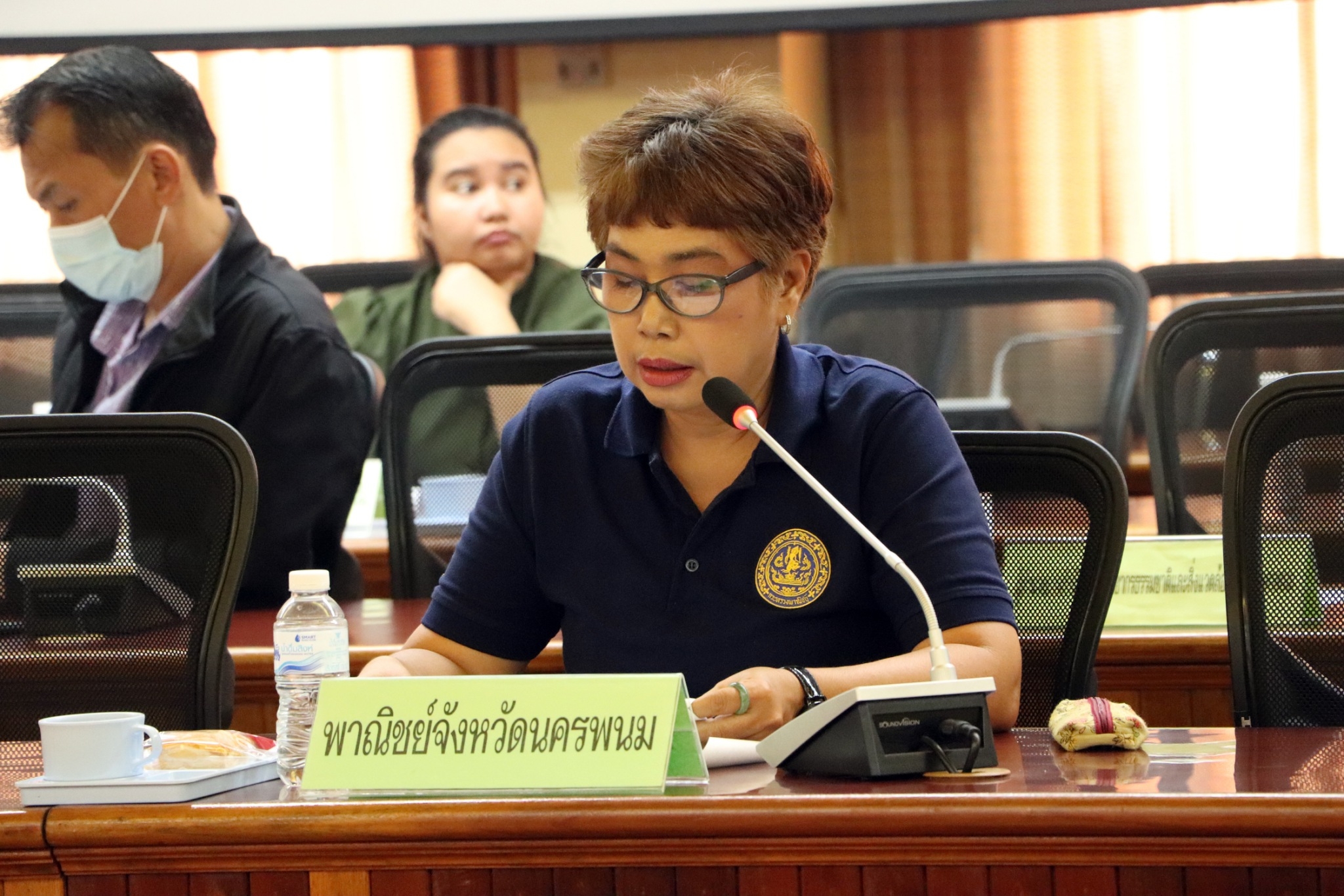พช.นครพนม   ร่วมประชุมคณะกรรมการร่วมภาครัฐและเอกชนเพื่อพัฒนาและแก้ไขปัญหาทางเศรษฐกิจจังหวัดนครพนม ครั้งที่ 4/2567