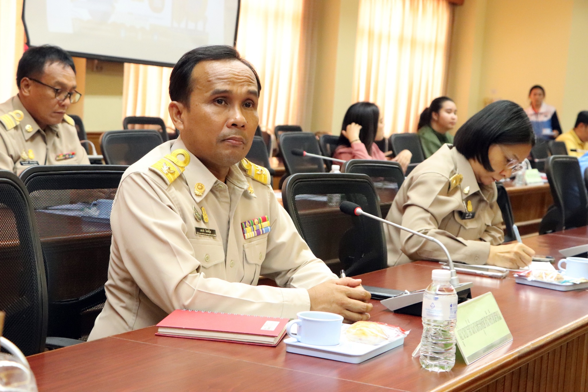 พช.นครพนม   ร่วมประชุมคณะกรรมการร่วมภาครัฐและเอกชนเพื่อพัฒนาและแก้ไขปัญหาทางเศรษฐกิจจังหวัดนครพนม ครั้งที่ 4/2567