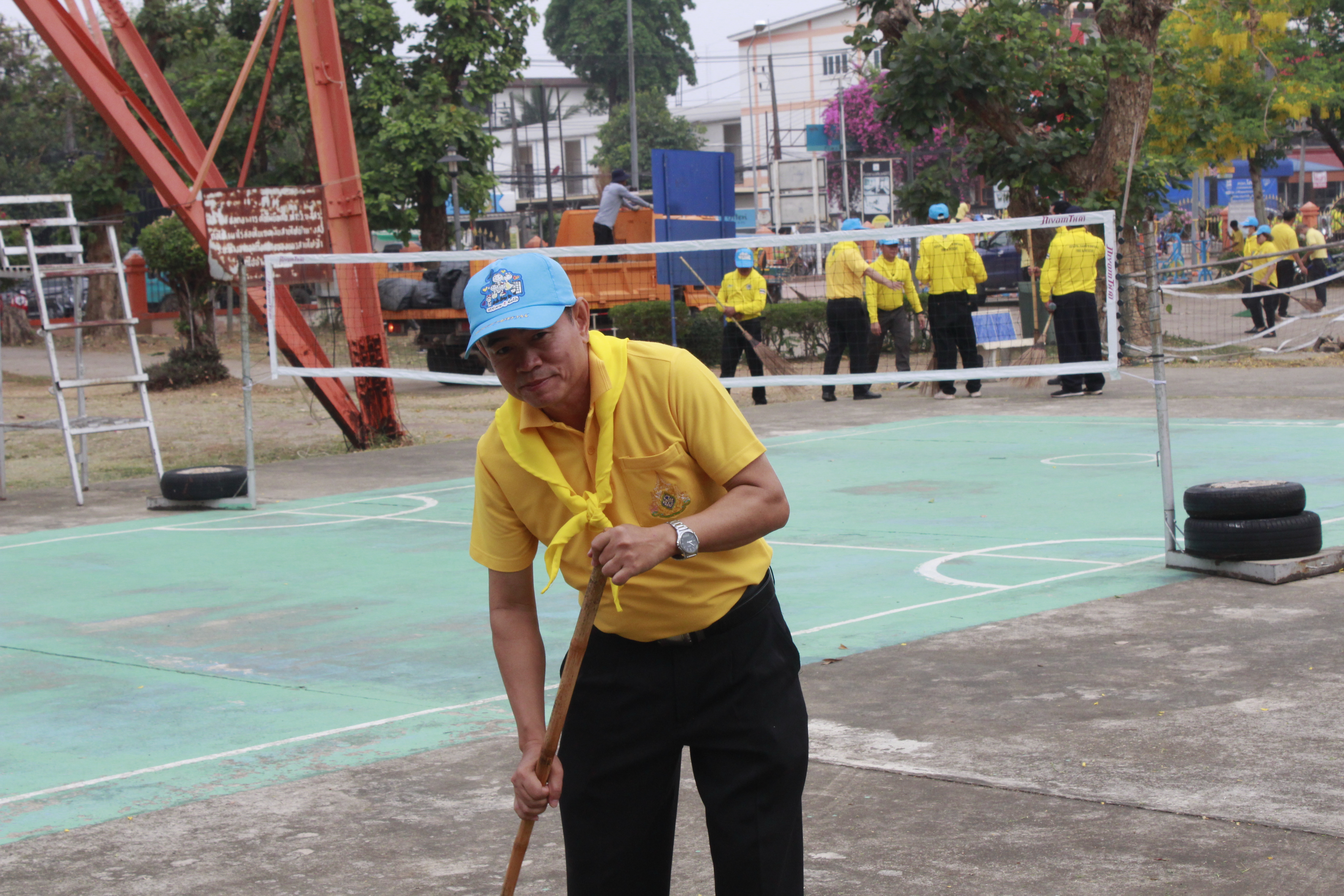 พช.นครพนม   ร่วมกิจกรรมจิตอาสา Big Cleaning เนื่องในวันฉัตรมงคล 2567