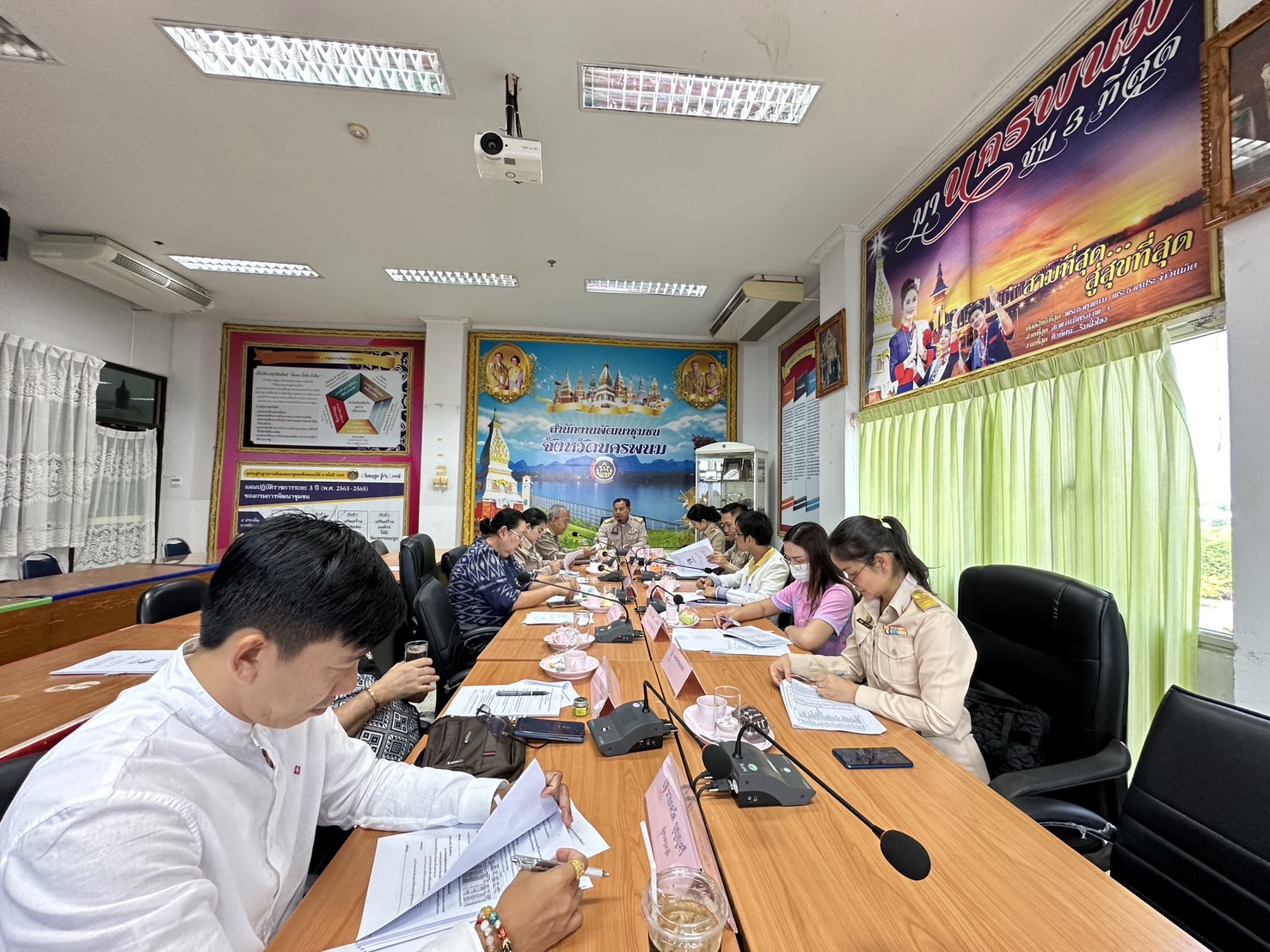 นครพนม   ประชุมคณะอนุกรรมการบริหารกองทุนพัฒนาบทบาทสตรี จังหวัดนครพนม ครั้งที่ 7/2567