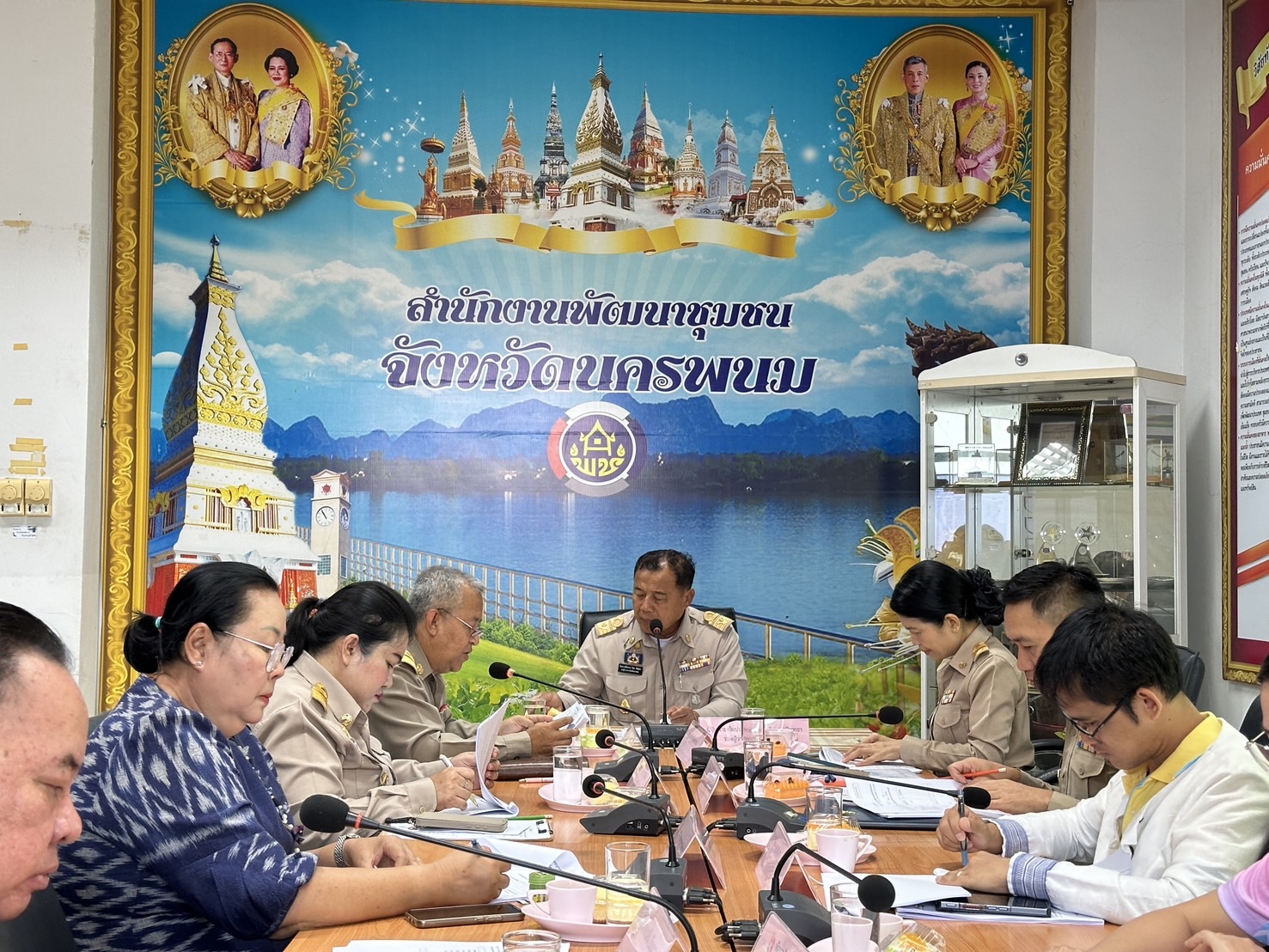 นครพนม   ประชุมคณะอนุกรรมการบริหารกองทุนพัฒนาบทบาทสตรี จังหวัดนครพนม ครั้งที่ 7/2567