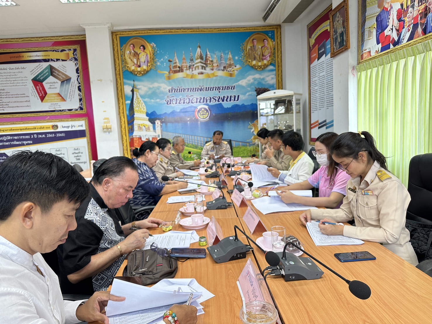 นครพนม   ประชุมคณะอนุกรรมการบริหารกองทุนพัฒนาบทบาทสตรี จังหวัดนครพนม ครั้งที่ 7/2567