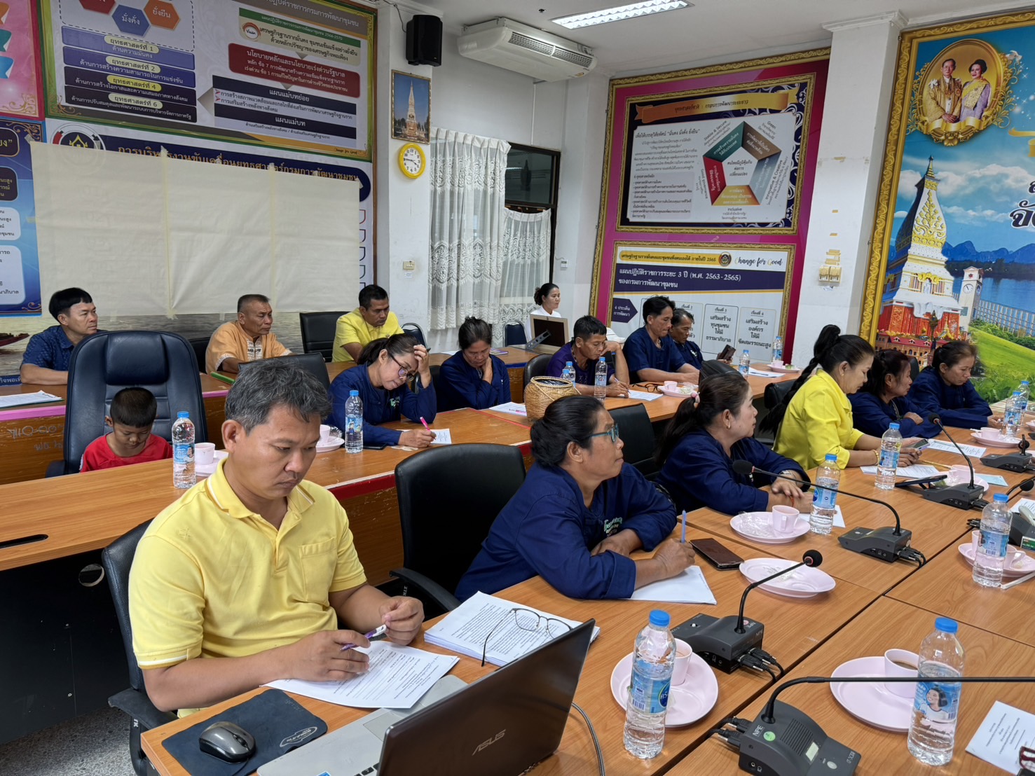 พช.นครพนม   ประชุมคณะกรรมการเครือข่าย โคก หนอง นา สู่การผลิตเกษตรอินทรีย์จังหวัดนครพนม และนักการตลาด โคก หนอง นา สู่เกษตรอินทรีย์วิถีนครพนม