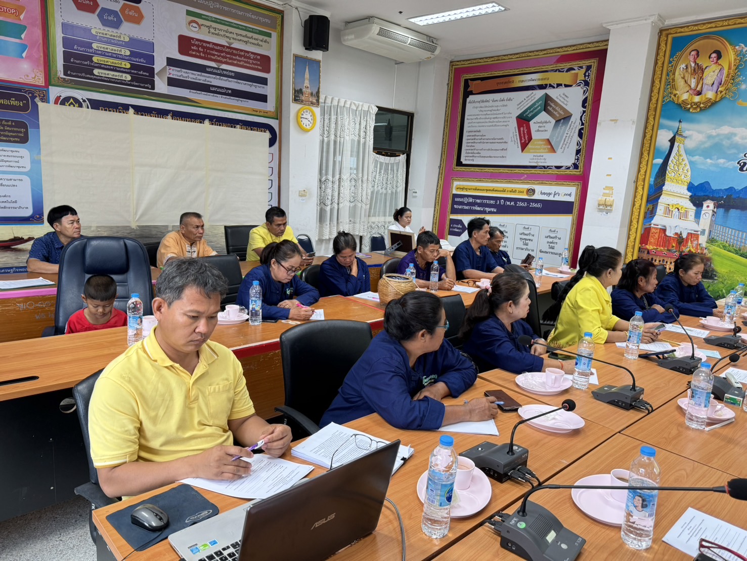 พช.นครพนม   ประชุมคณะกรรมการเครือข่าย โคก หนอง นา สู่การผลิตเกษตรอินทรีย์จังหวัดนครพนม และนักการตลาด โคก หนอง นา สู่เกษตรอินทรีย์วิถีนครพนม