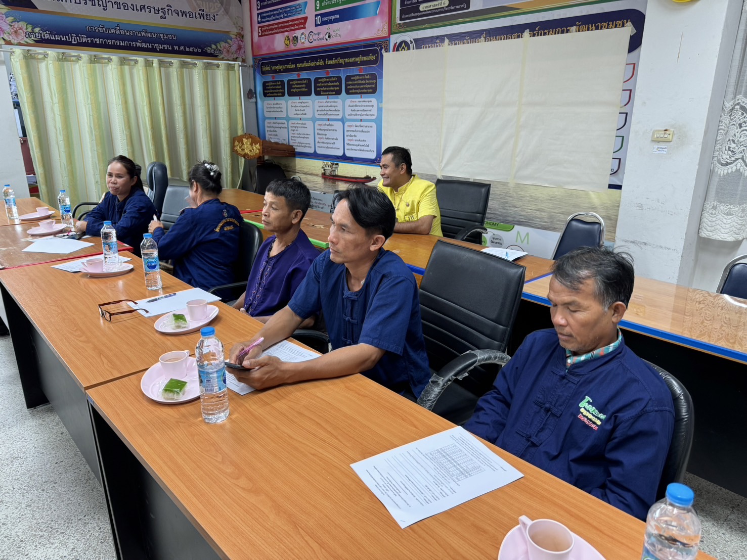 พช.นครพนม   ประชุมคณะกรรมการเครือข่าย โคก หนอง นา สู่การผลิตเกษตรอินทรีย์จังหวัดนครพนม และนักการตลาด โคก หนอง นา สู่เกษตรอินทรีย์วิถีนครพนม