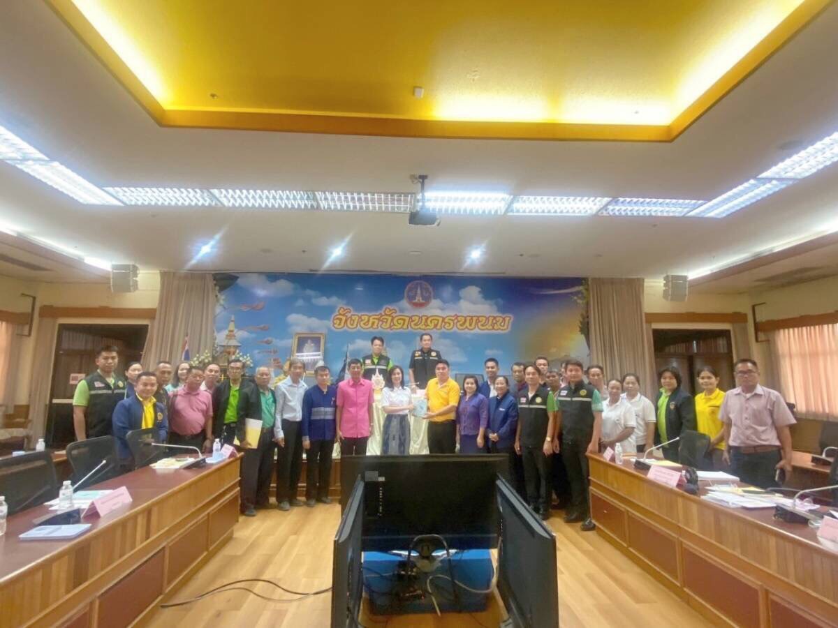 พช.นครพนม   ร่วมประชุมคณะกรรมการสนับสนุนการขับเคลื่อนสวัสดิการชุมชนจังหวัดนครพนม