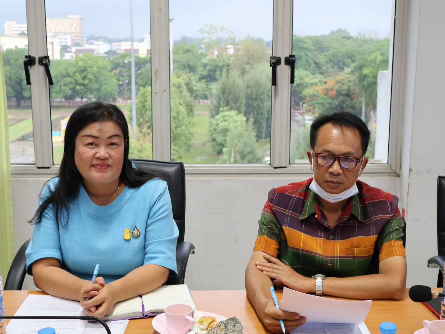 พช.นครพนม   ประชุมคณะทำงานพิจารณาจัดทำข้อตกลงการปฏิบัติราชการและผลการประเมินผลการปฏิบัติราชการของข้าราชการสำนักงานพัฒนาชุมชนจังหวัดนครพนม ครั้งที่ 4/2567
