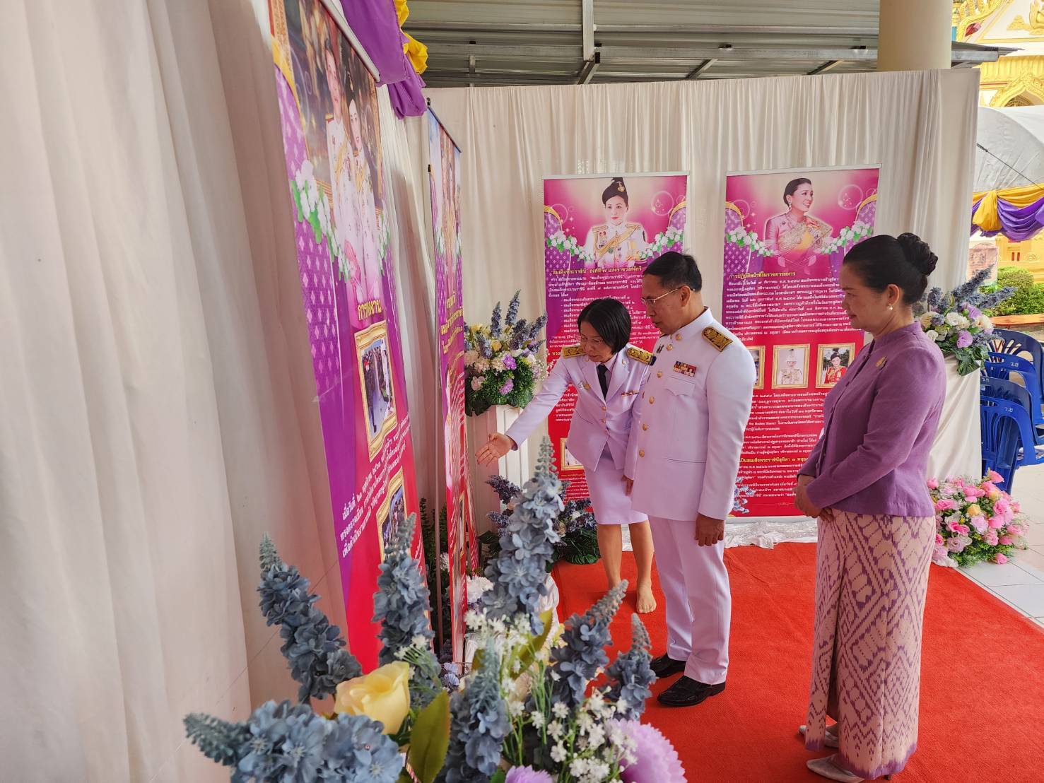 พช.นครพนม   ร่วมพิธีเจริญพระพุทธมนต์และพิธีทำบุญตักบาตร เฉลิมพระเกียรติสมเด็จพระนางเจ้าฯ พระบรมราชินี เนื่องในโอกาสวันเฉลิมพระชนมพรรษา 3 มิถุนายน 2567