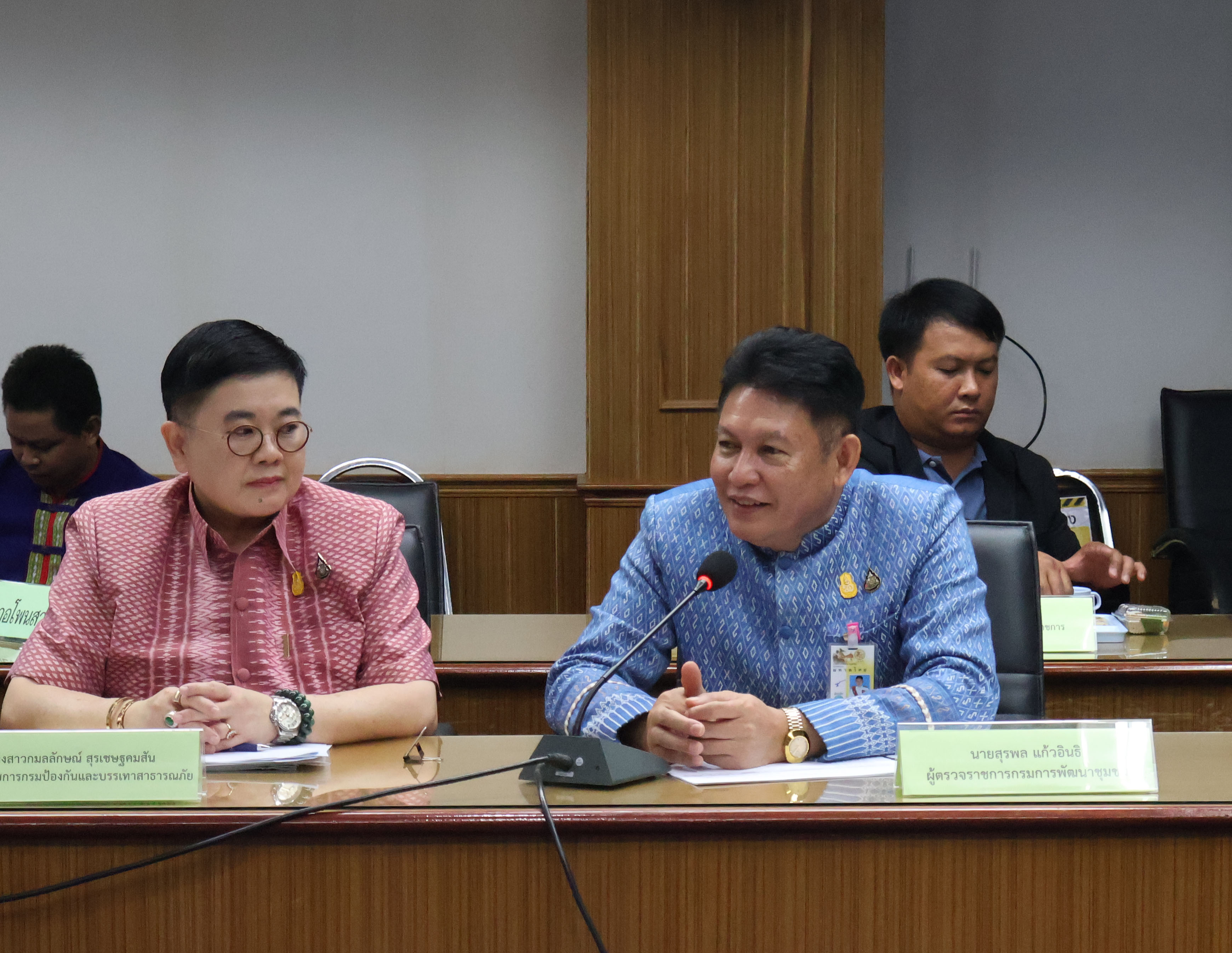 พช.นครพนม   ร่วมประชุมการติดตามการดำเนินงานโครงการและผลการปฏิบัติราชการตามนโยบายของรัฐบาลและกระทรวงมหาดไทย ในพื้นที่เขตตรวจราชการ ประจำปี 2567