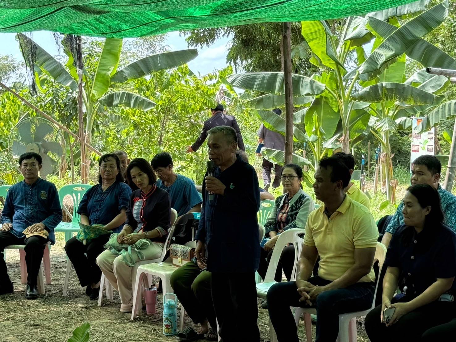 ผู้ตรวจราชการกระทรวงมหาดไทย พร้อมคณะ   ลงพื้นที่ตรวจติดตามการดำเนินงานโครงการและผลการปฏิบัติราชการตามนโยบายของรัฐบาลและกระทรวงมหาดไทย ในพื้นที่เขตตรวจราชการที่ 11 ประจำปี 2567 การดำเนินโครงการขยายผลการพัฒนาพื้นที่ต้นแบบการพัฒนาคุณภาพชีวิต ตามหลักทฤษฎีใหม่ประยุกต์สู่ “โคก หนอง นา” เฉลิมพระเกียรติพระบาทสมเด็จพระเจ้าอยู่หัว เนื่องในโอกาสมหามงคลเฉลิมพระชนมพรรษา 6 รอบ 28 กรกฎาคม 2567  พื้นที่จังหวัดนครพนม