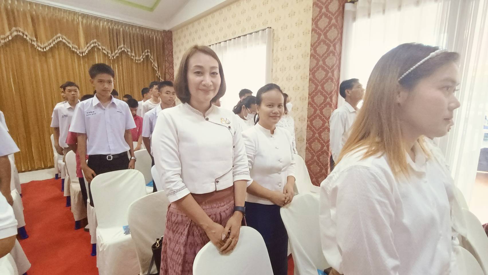 พช.นครพนม   ร่วมพิธีเจริญพระพุทธมนต์ เจริญจิตภาวนาถวายเป็นพระกุศลและถวายพระพรแด่ สมเด็จพระสังฆราช เนื่องในโอกาสฉลองพระชนมายุ 97 พรรษา