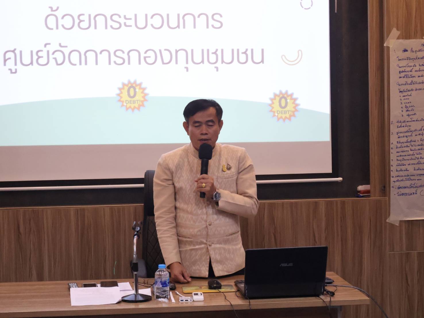 พช.นครพนม   เสริมทัพทีมผู้ขับเคลื่อนการบริหารจัดการหนี้ โดยศูนย์จัดการกองทุนชุมชน (ครู ข) วันที่ 1