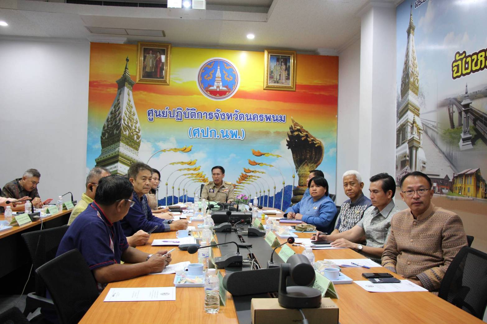 พช.นครพนม   ร่วมการประชุมขับเคลื่อนและติดตามนโยบายของรัฐบาลและภารกิจสำคัญของปลัดกระทรวงมหาดไทย ประจำปีงบประมาณ พ.ศ.2567 (เดือนมิถุนายน 2567)  ผ่านระบบวีดีทัศน์ทางไกล VCS