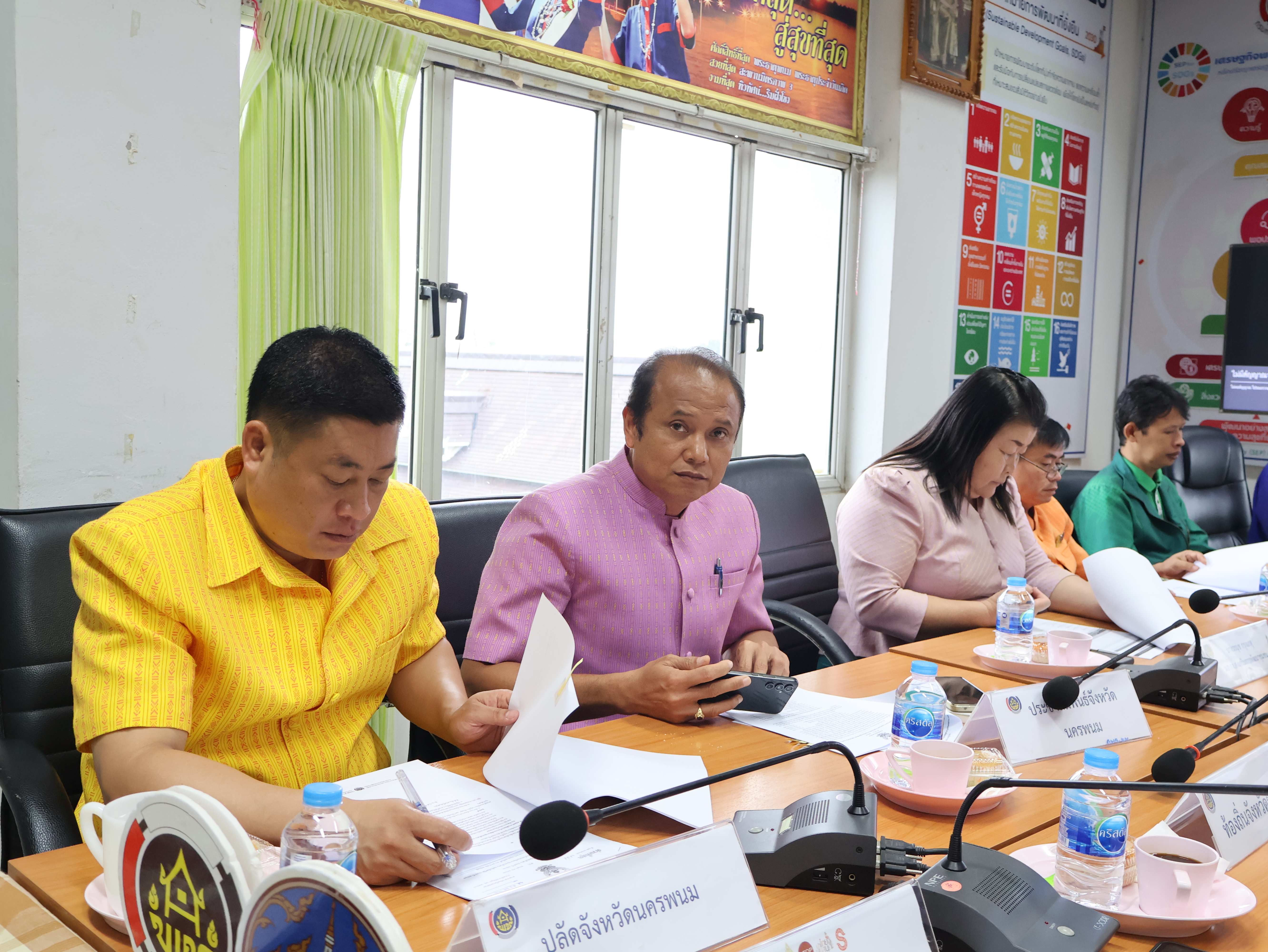 นครพนม   ประชุมคณะกรรมการและคณะทำงานคัดสรรกิจกรรมพัฒนาชุมชนดีเด่น ระดับจังหวัด ประจำปี 2567