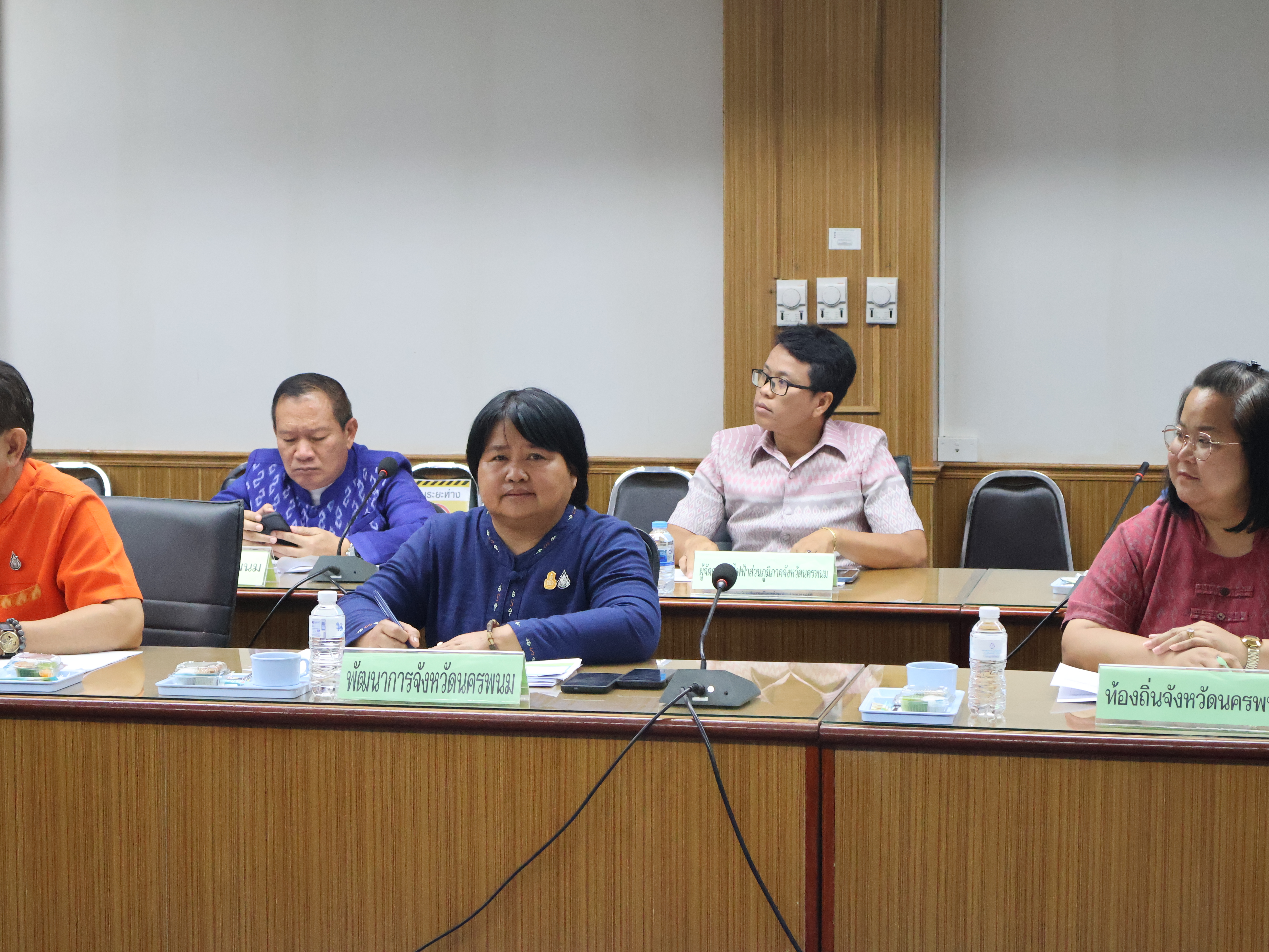 พช.นครพนม   ร่วมประชุมการติดตามการดำเนินงานโครงการและผลการปฏิบัติราชการตามนโยบายของรัฐบาลและกระทรวงมหาดไทย ในพื้นที่เขตตรวจราชการ ประจำปี 2567
