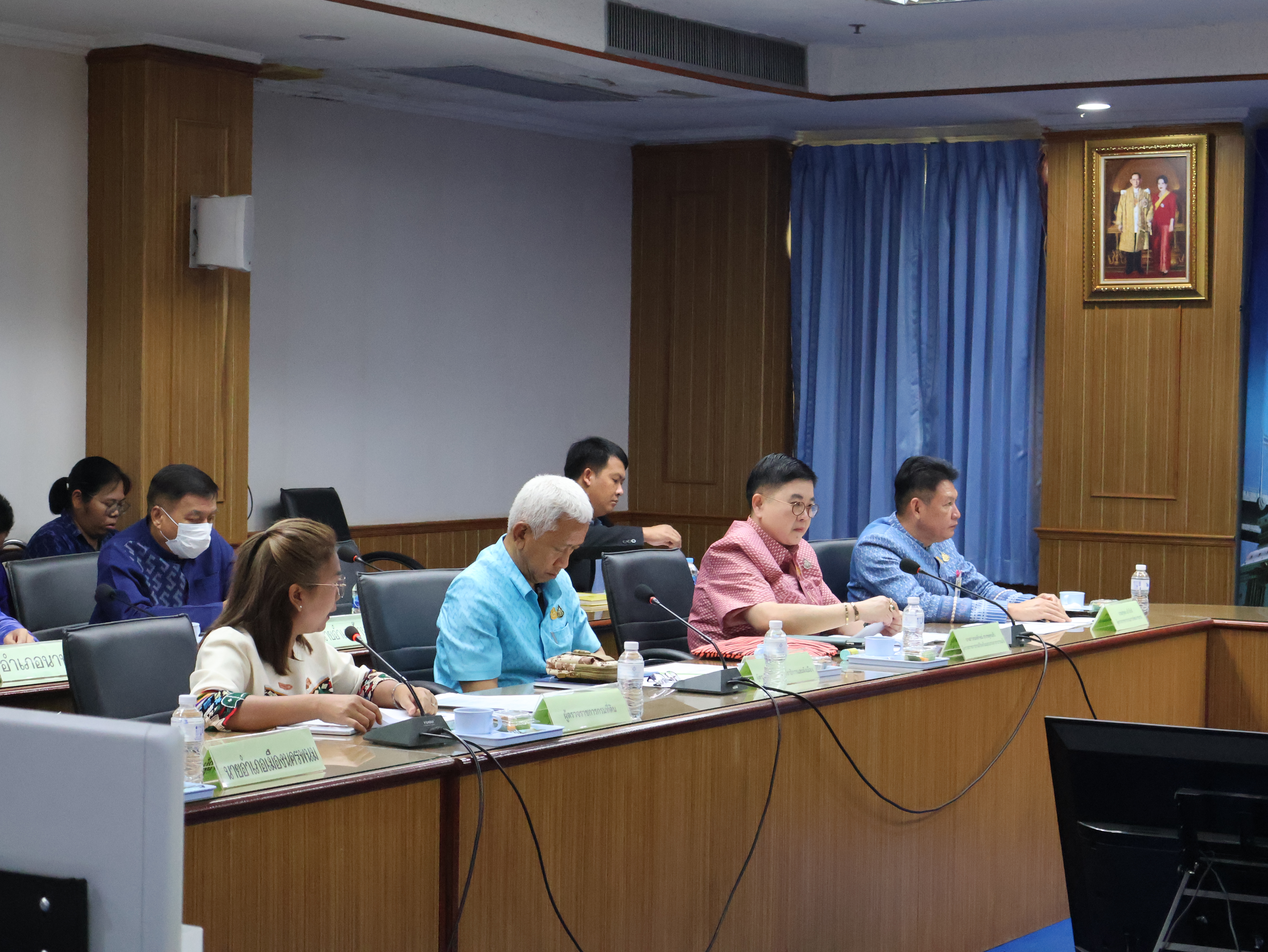 พช.นครพนม   ร่วมประชุมการติดตามการดำเนินงานโครงการและผลการปฏิบัติราชการตามนโยบายของรัฐบาลและกระทรวงมหาดไทย ในพื้นที่เขตตรวจราชการ ประจำปี 2567