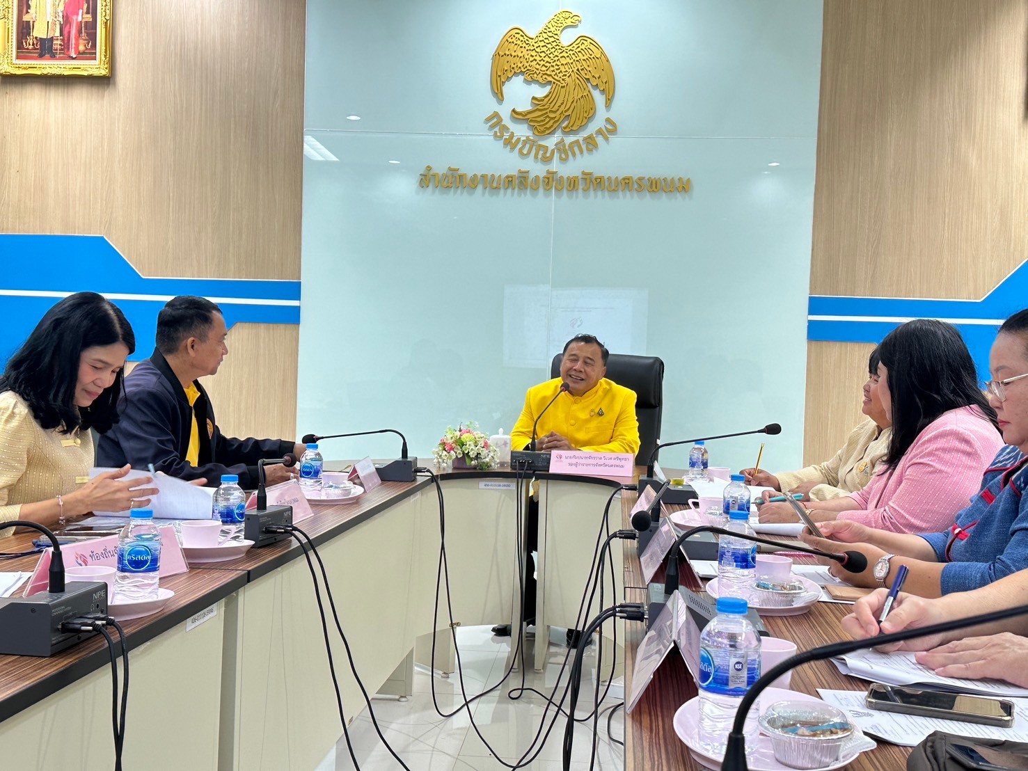 นครพนม   ประชุมคณะอนุกรรมการบริหารกองทุนพัฒนาบทบาทสตรี  จังหวัดนครพนม ครั้งที่ 8/2567