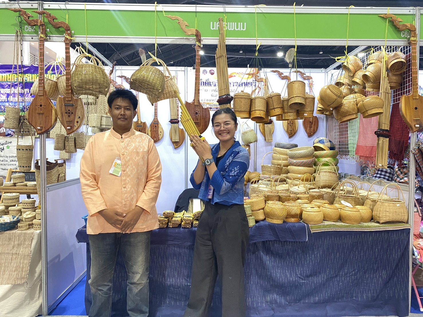 OTOP นครพนม ร่วมจำหน่ายในงาน OTOP Midyear 2024 “หลากหลายผลิตภัณฑ์ สีสันภูมิปัญญาไทย”