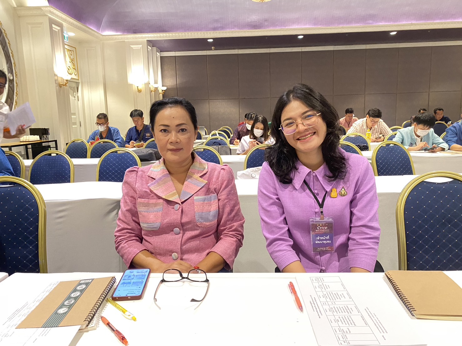 พช.นครพนม   ร่วมประชุมเชิงปฏิบัติการพัฒนาศักยภาพเครือข่ายกลุ่มอาชีพ และผู้ผลิต ผู้ประกอบการ OTOP