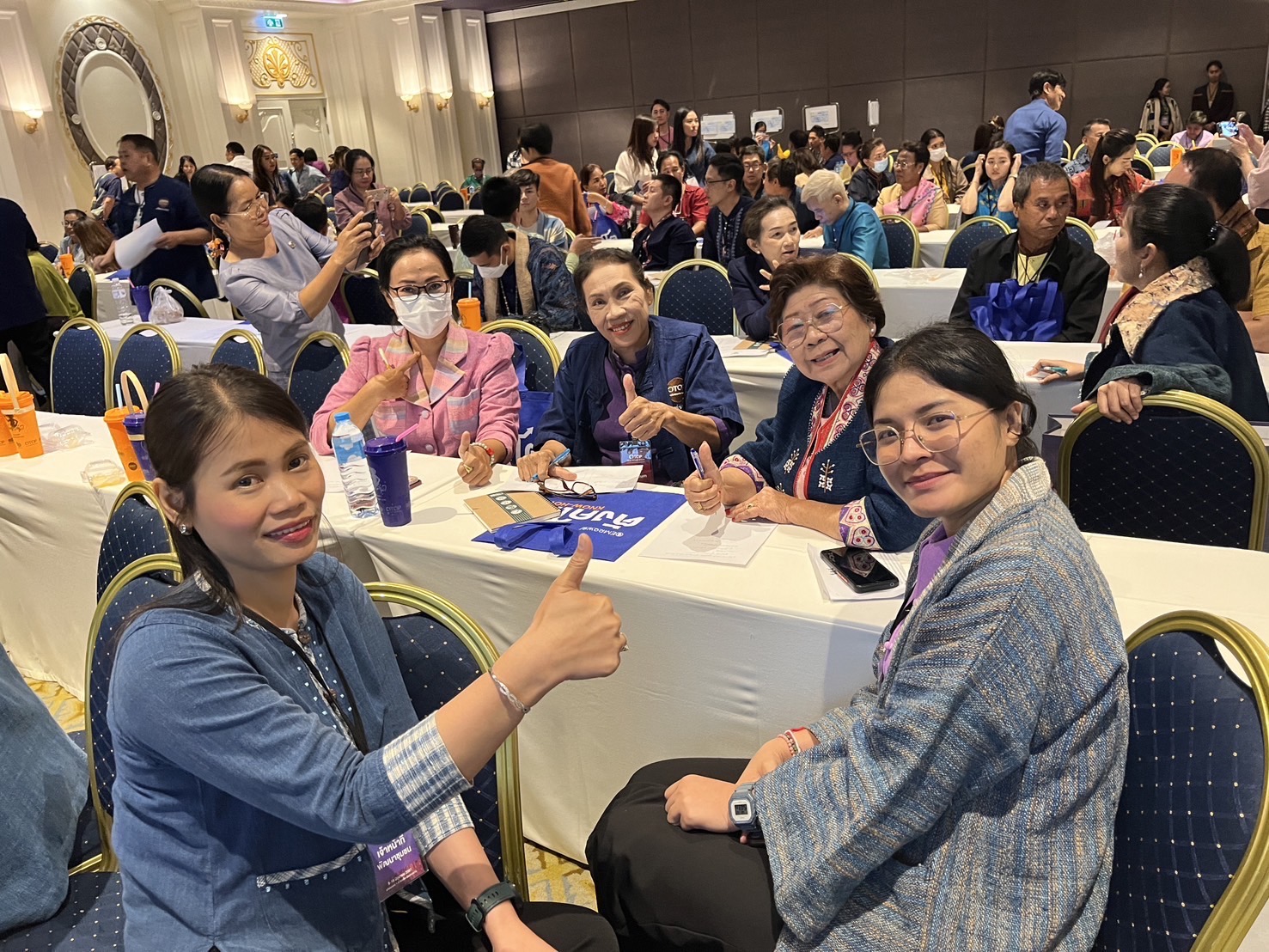 พช.นครพนม   ร่วมประชุมเชิงปฏิบัติการพัฒนาศักยภาพเครือข่ายกลุ่มอาชีพ และผู้ผลิต ผู้ประกอบการ OTOP