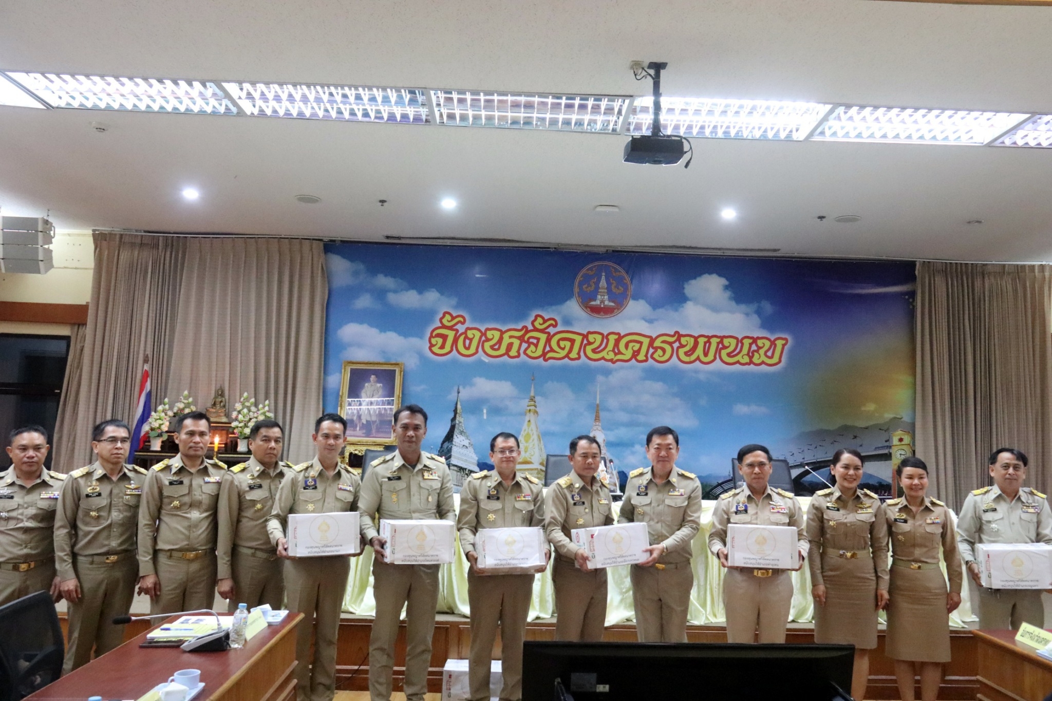พช.นครพนม   ร่วมประชุมกรมการจังหวัด หารือ ติดตามงานในรอบเดือนที่ผ่านมา และแจ้งข้อราชการสำคัญในรอบเดือน กรกฎาคม 2567