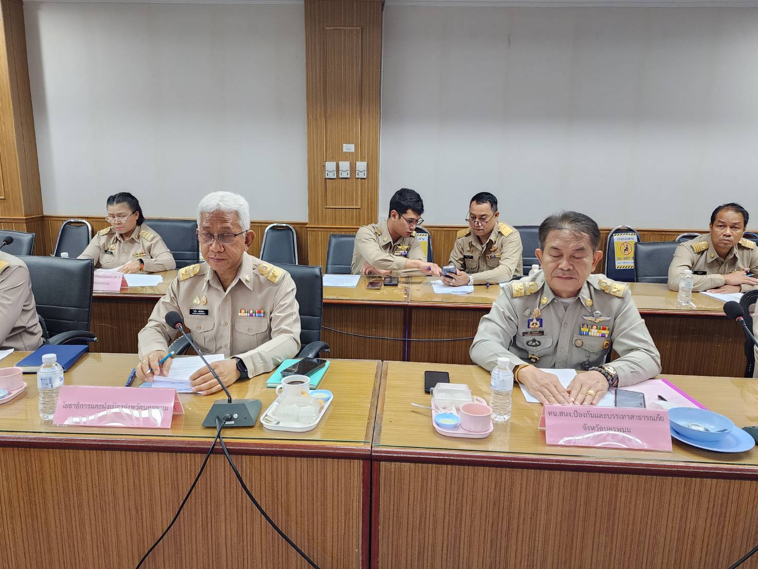 พช.นครพนม   ร่วมประชุมหัวหน้าส่วนมหาดไทย นายอำเภอ ขับเคลื่อนการพัฒนา และดูแลความเป็นอยู่ของประชาชน