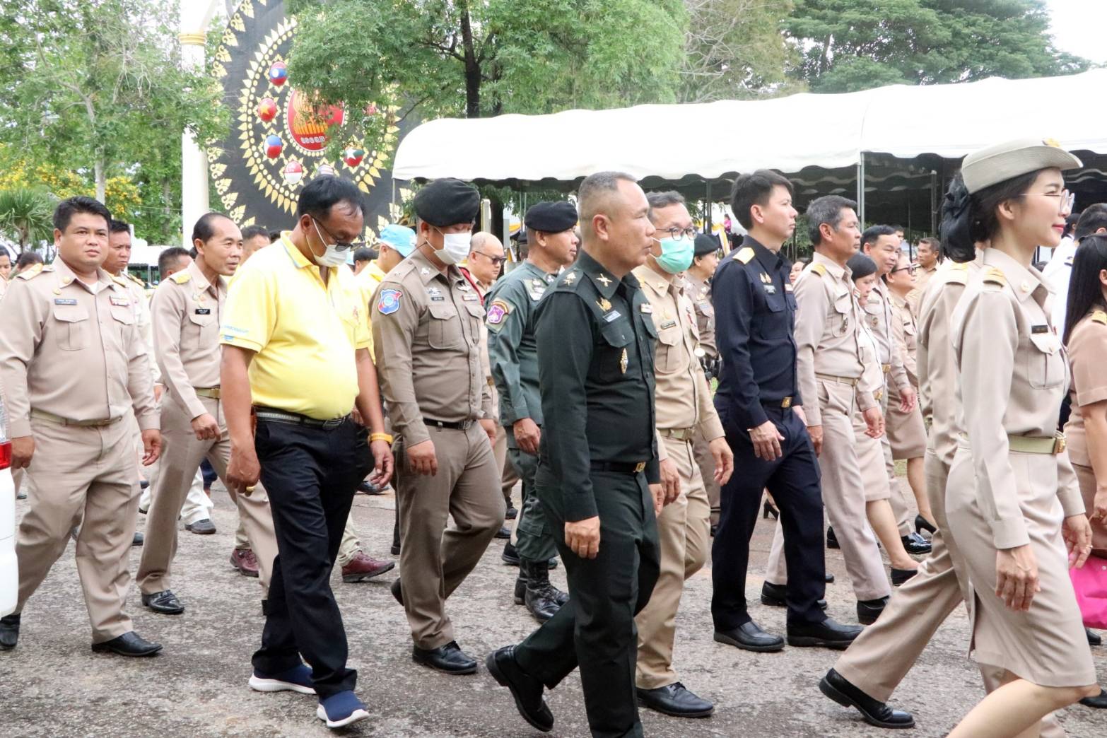 พช.นครพนม   ร่วมซักซ้อมพิธีพลีกรรมตักน้ำจากแหล่งน้ำศักดิ์สิทธิ์