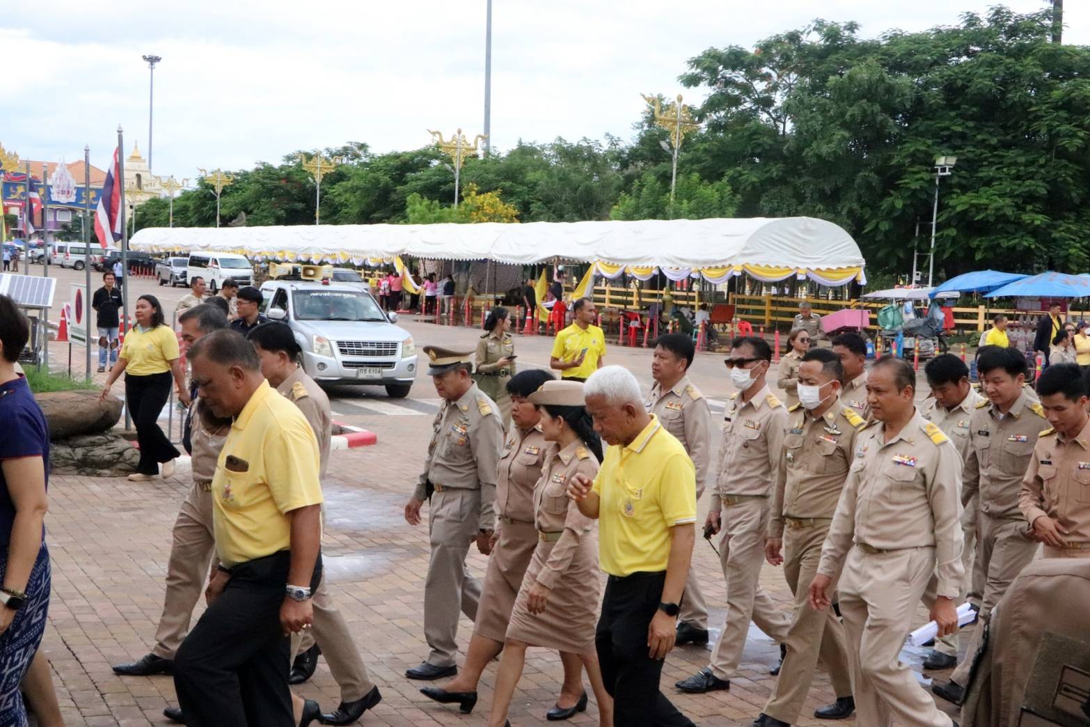 พช.นครพนม   ร่วมซักซ้อมพิธีพลีกรรมตักน้ำจากแหล่งน้ำศักดิ์สิทธิ์