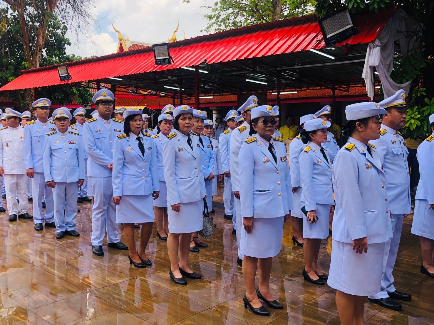 พช.นครพนม   ร่วมพิธีพลีกรรมตักน้ำจากแหล่งน้ำศักดิ์สิทธิ์