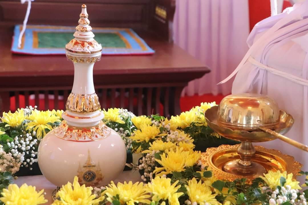 พช.นครพนม   ร่วมพิธีเสกน้ำพระพุทธมนต์ศักดิ์สิทธิ์