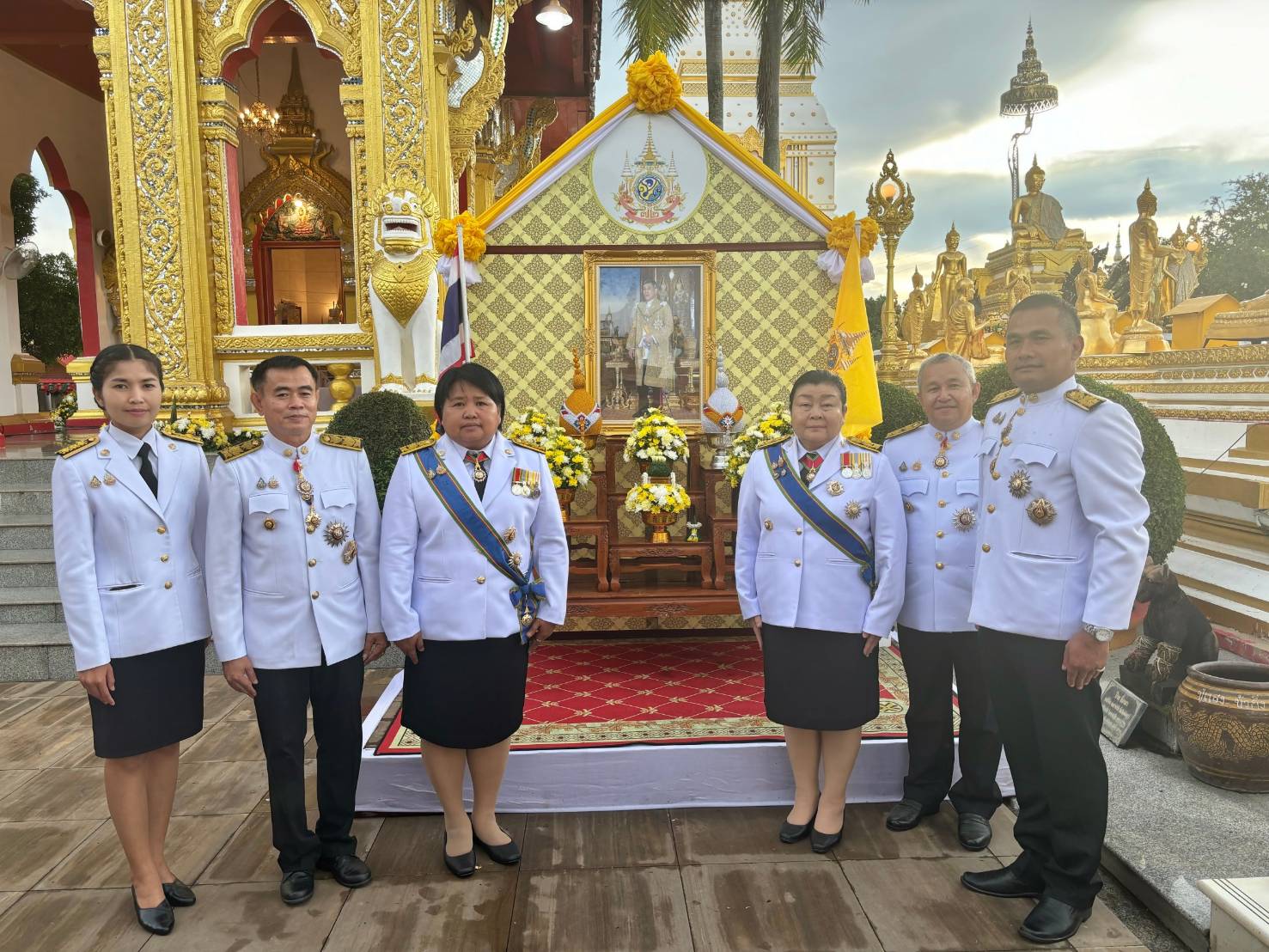 พช.นครพนม   ร่วมพิธีเสกน้ำพระพุทธมนต์ศักดิ์สิทธิ์