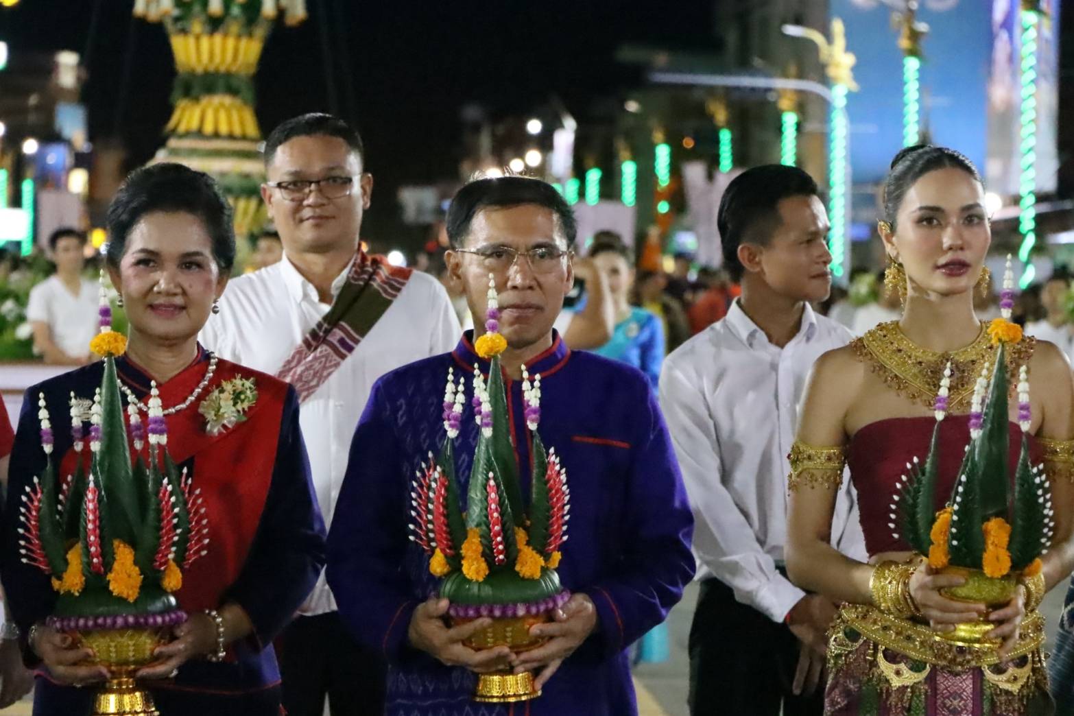 นครพนม   เปิดงานบวงสรวงพญาศรีสัตตนาคราช ประจำปี 2567 อย่างยิ่งใหญ่อลังการ