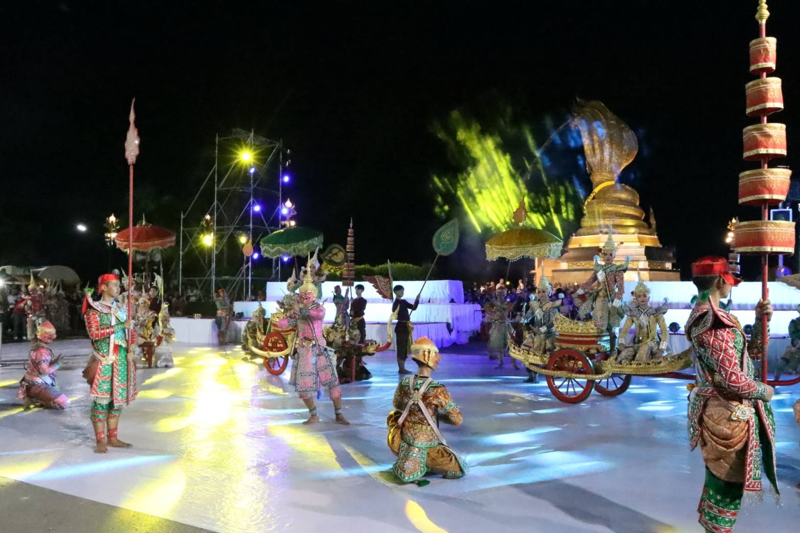 นครพนม   เปิดงานบวงสรวงพญาศรีสัตตนาคราช ประจำปี 2567 อย่างยิ่งใหญ่อลังการ