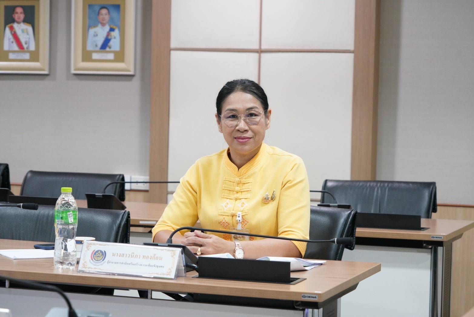 พช.นครพนม   ร่วมรับฟังการประชุมชี้แจงการสอบคัดเลือกบุคคลเพื่อแต่งตั้งเป็นอาสาพัฒนา (อสพ.) รุ่นที่ 76  ผ่านระบบอิเล็กทรอนิกส์ (Cisco Webex Meetings)