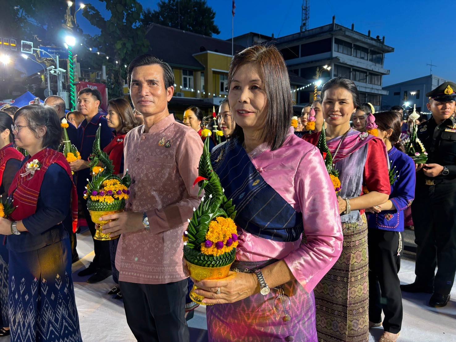 พช.นครพนม   ร่วมพิธีรวมพลคนเกิดวันอังคาร วันที่สามของงานบวงสรวงพญาศรีสัตตนาคราช ประจำปี 2567