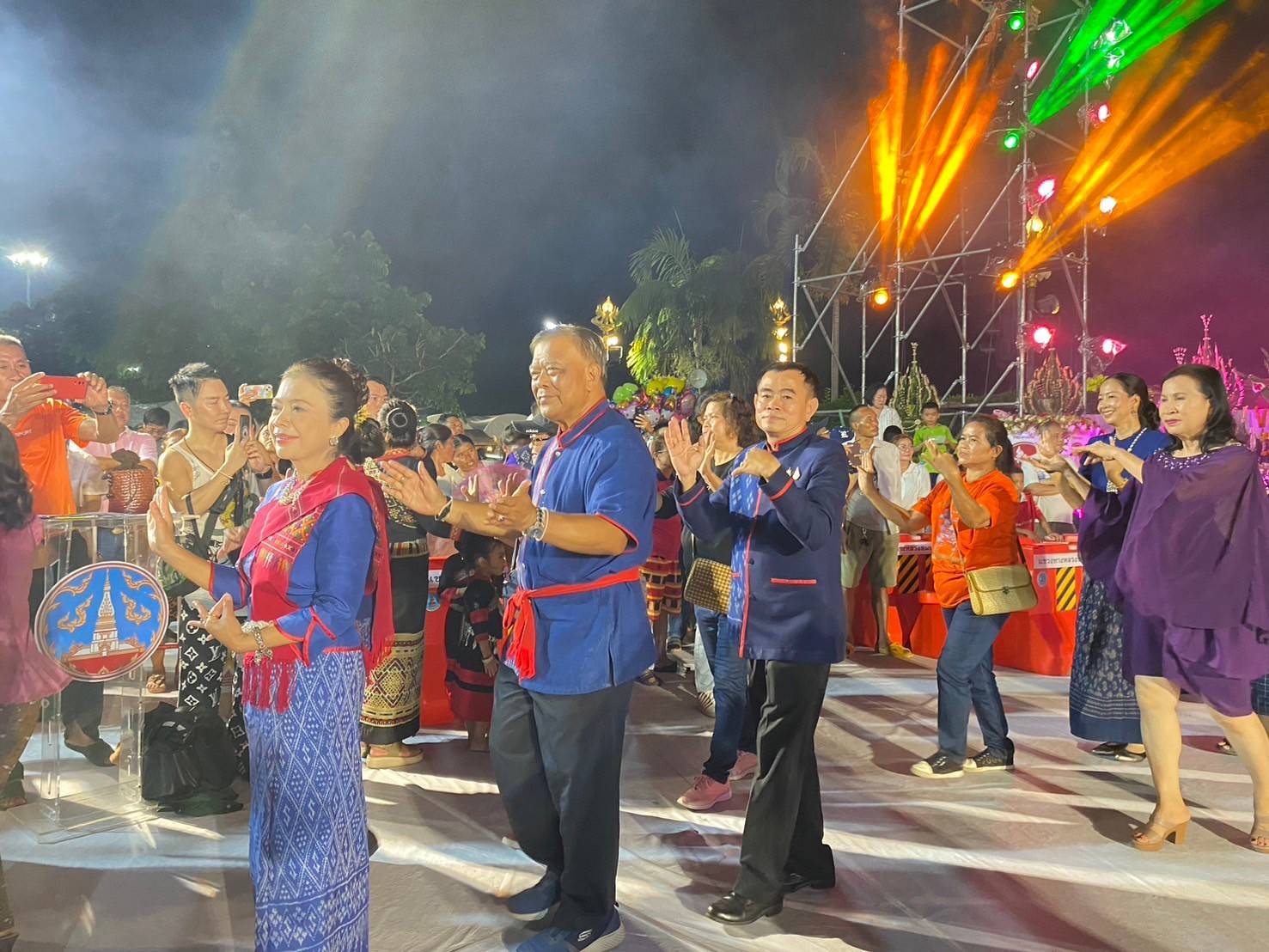 พช.นครพนม   ร่วมพิธีรวมพลคนเกิดวันอังคาร วันที่สามของงานบวงสรวงพญาศรีสัตตนาคราช ประจำปี 2567