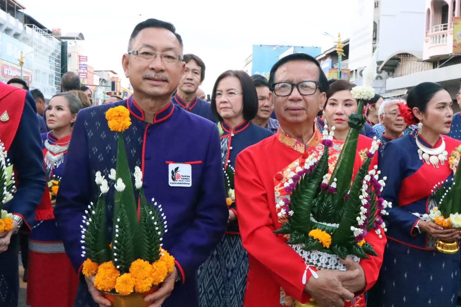 พช.นครพนม   ร่วมพิธีรวมพลคนเกิดวันพฤหัสบดี วันที่ห้าของงานบวงสรวงพญาศรีสัตตนาคราช ประจำปี 2567