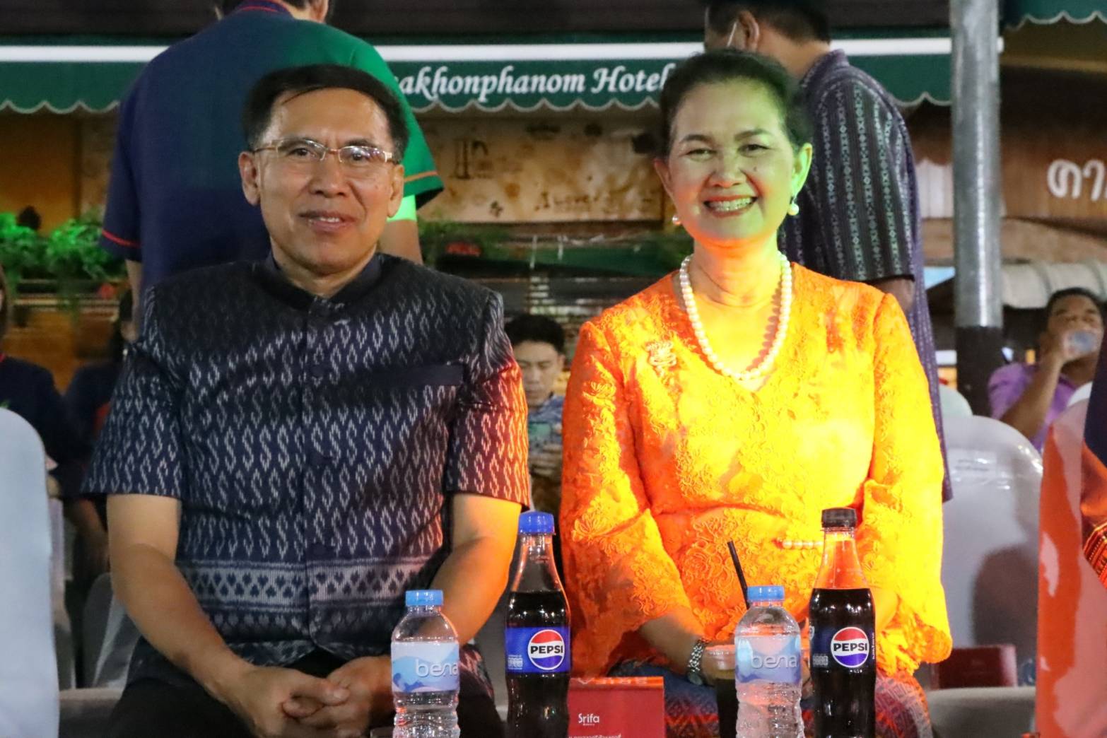 พช.นครพนม   ร่วมพิธีรวมพลคนเกิดวันพฤหัสบดี วันที่ห้าของงานบวงสรวงพญาศรีสัตตนาคราช ประจำปี 2567