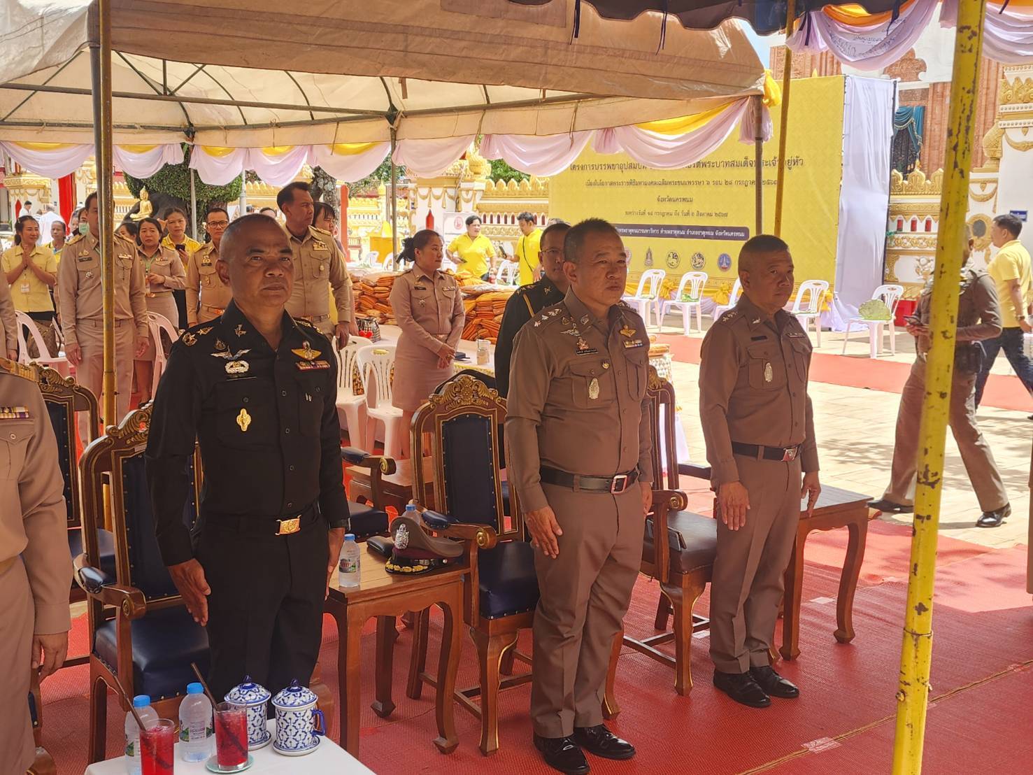 ผู้ว่าฯ นครพนม   เป็นประธานในพิธีปลงผมนาค ตามโครงการบรรพชาอุปสมบทเฉลิมพระเกียรติพระบาทสมเด็จพระเจ้าอยู่หัว เนื่องในโอกาสพระราชพิธีมหามงคลเฉลิมพระชนมพรรษา 6 รอบ 28 กรกฎาคม 2567