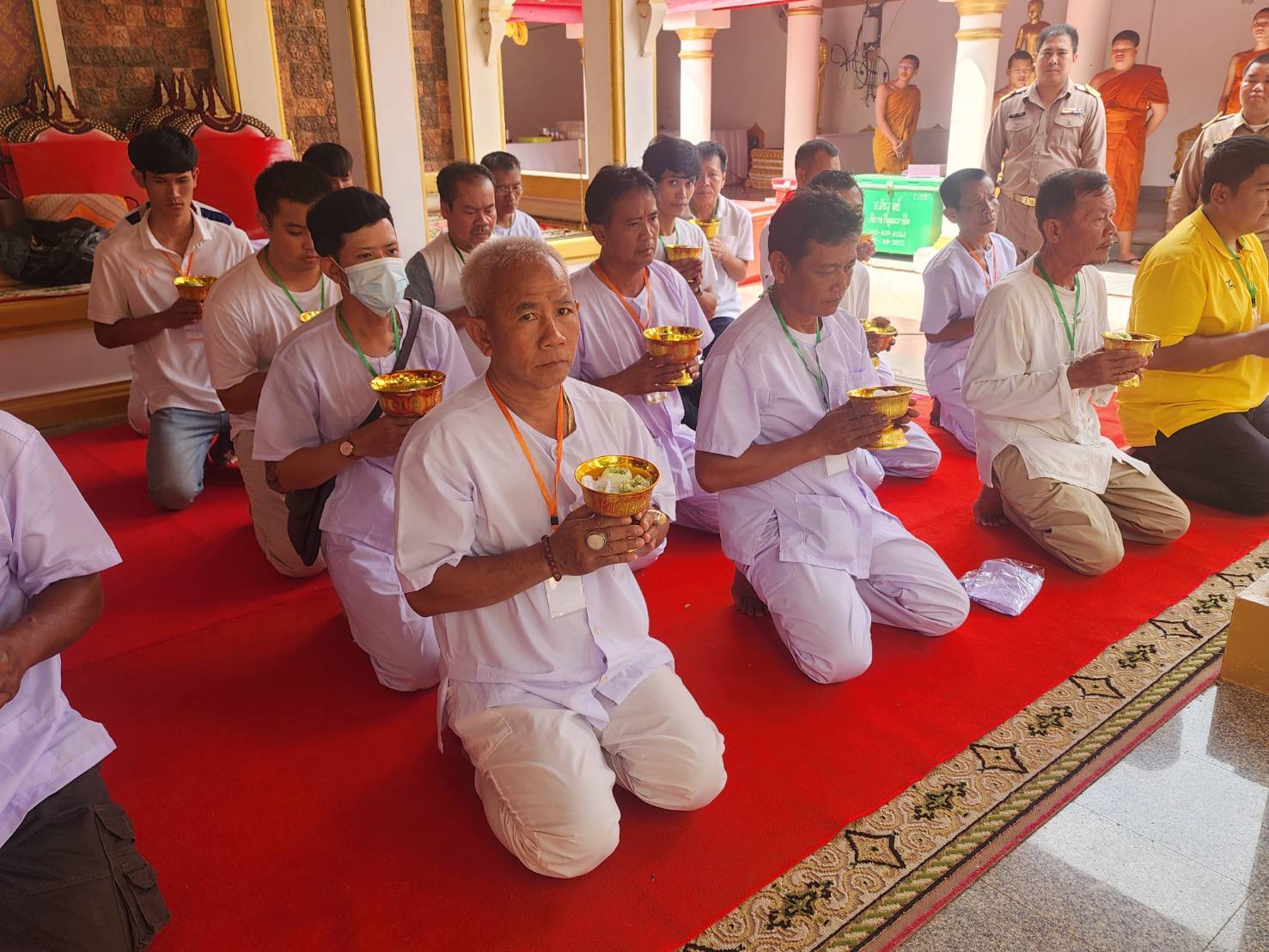 ผู้ว่าฯ นครพนม   เป็นประธานในพิธีปลงผมนาค ตามโครงการบรรพชาอุปสมบทเฉลิมพระเกียรติพระบาทสมเด็จพระเจ้าอยู่หัว เนื่องในโอกาสพระราชพิธีมหามงคลเฉลิมพระชนมพรรษา 6 รอบ 28 กรกฎาคม 2567