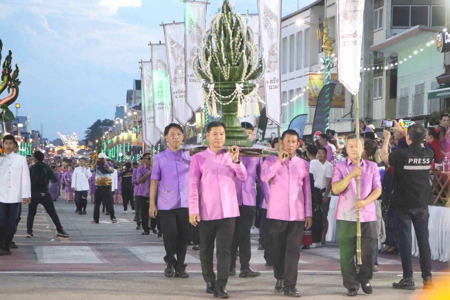 พช.นครพนม   ร่วมงานบวงสรวงพญาศรีสัตตนาคราช ประจำปี 2567 รวมพลคนเกิดวันเสาร์