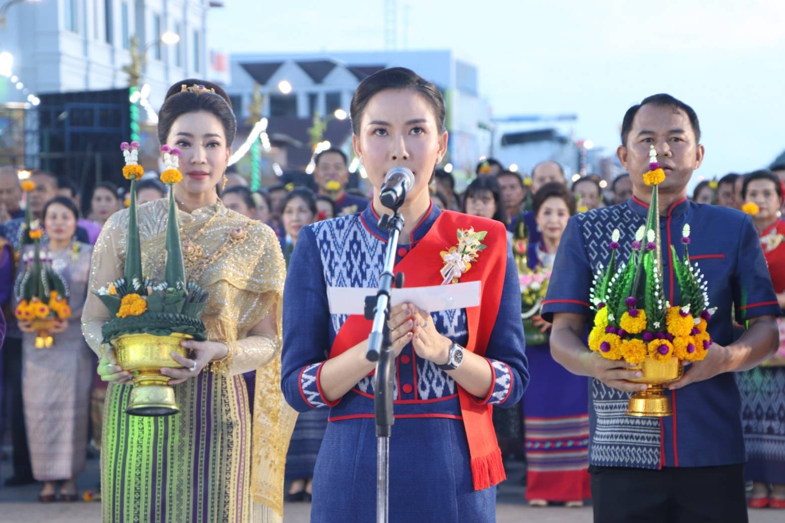 พช.นครพนม   ร่วมงานบวงสรวงพญาศรีสัตตนาคราช ประจำปี 2567 รวมพลคนเกิดวันเสาร์