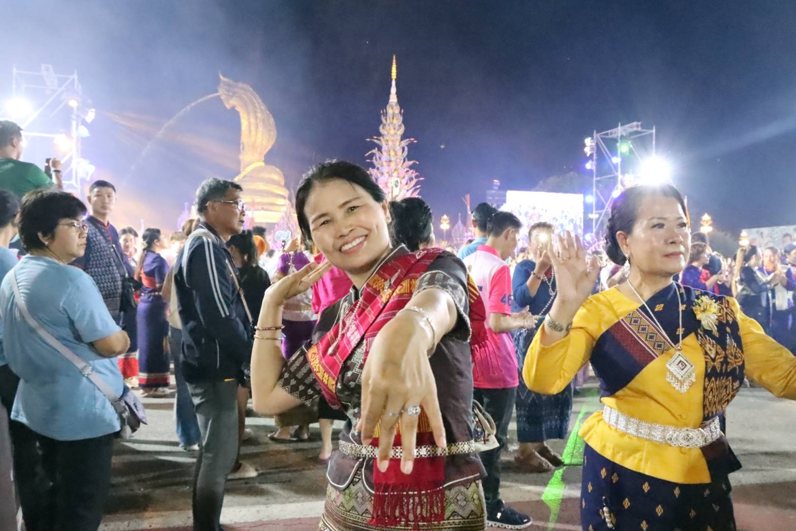 พช.นครพนม   ร่วมงานบวงสรวงพญาศรีสัตตนาคราช ประจำปี 2567 รวมพลคนเกิดวันเสาร์